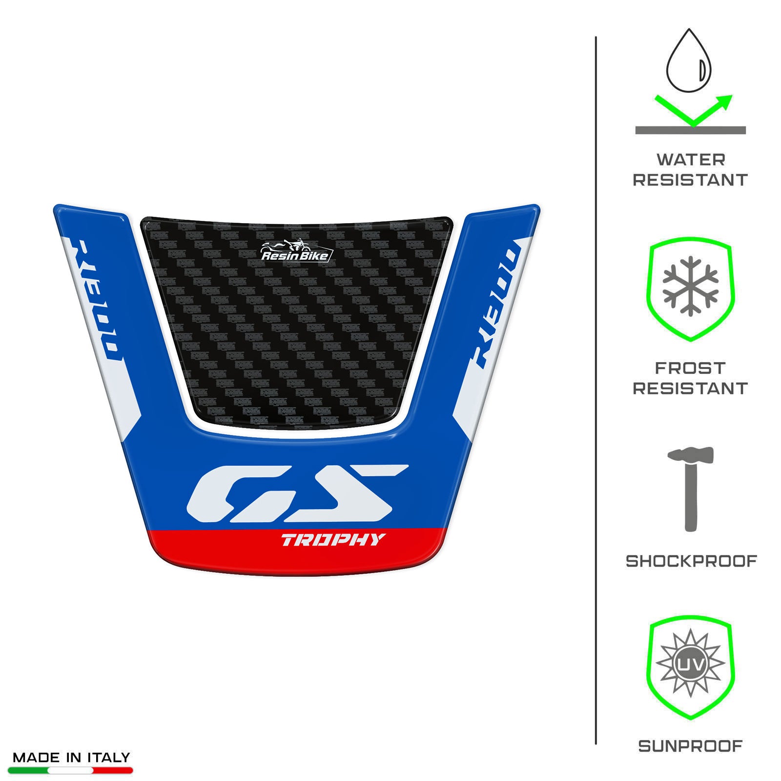 Resin Bike 3D Motorcycle Stickers - Beak | BMW R 1300 GS 2023>2025 - Pyramid Motorcycle Accessories