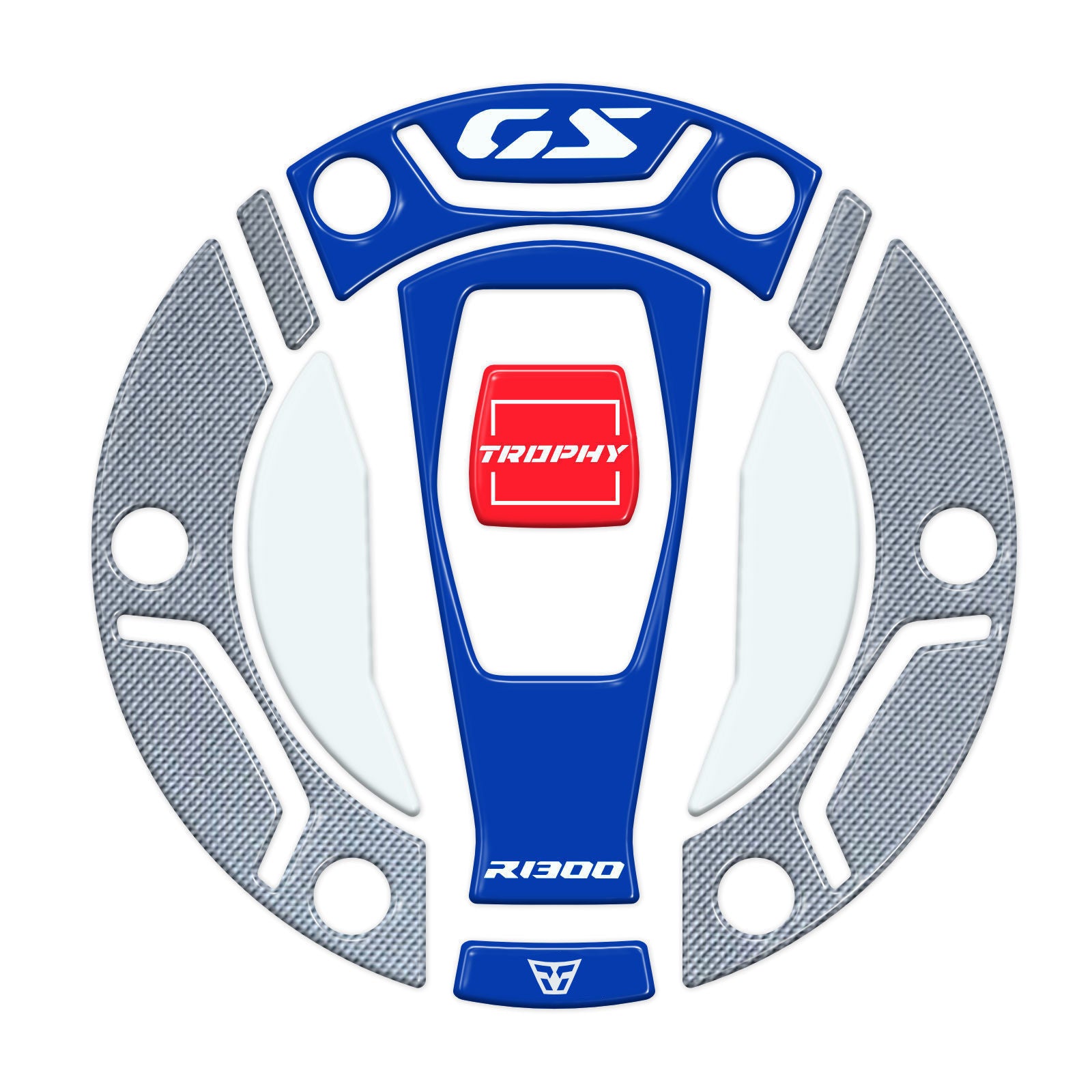 Resin Bike 3D Motorcycle Stickers - Fuel Cap | BMW R 1300 GS 2023>2025 - Pyramid Motorcycle Accessories