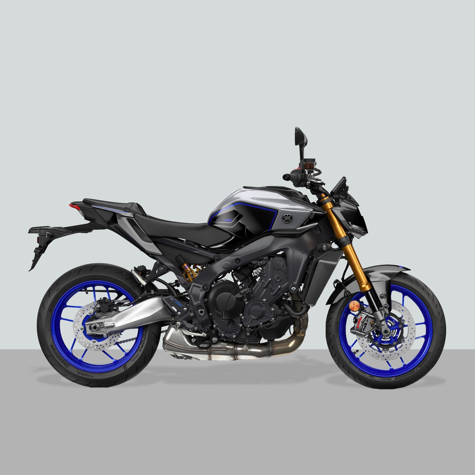 Resin Bike 3D Motorcycle Stickers - Fuel Cap | Yamaha MT-09 SP 2024>2025 RB-1000739500009 - Pyramid Motorcycle Accessories