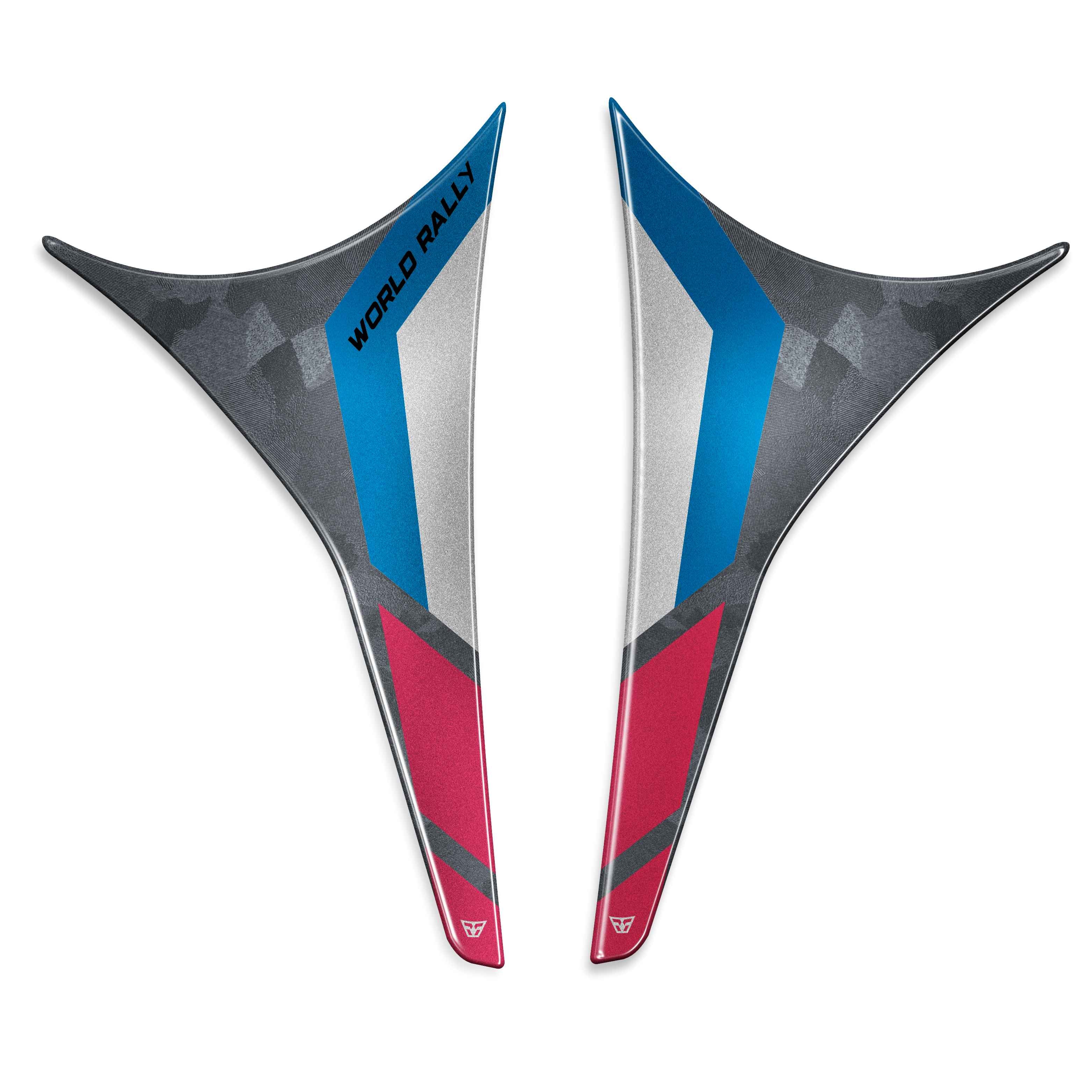 Resin Bike 3D Motorcycle Stickers - Tank Pad | Yamaha Tenere 700 World Rally 2024>2025 - Pyramid Motorcycle Accessories
