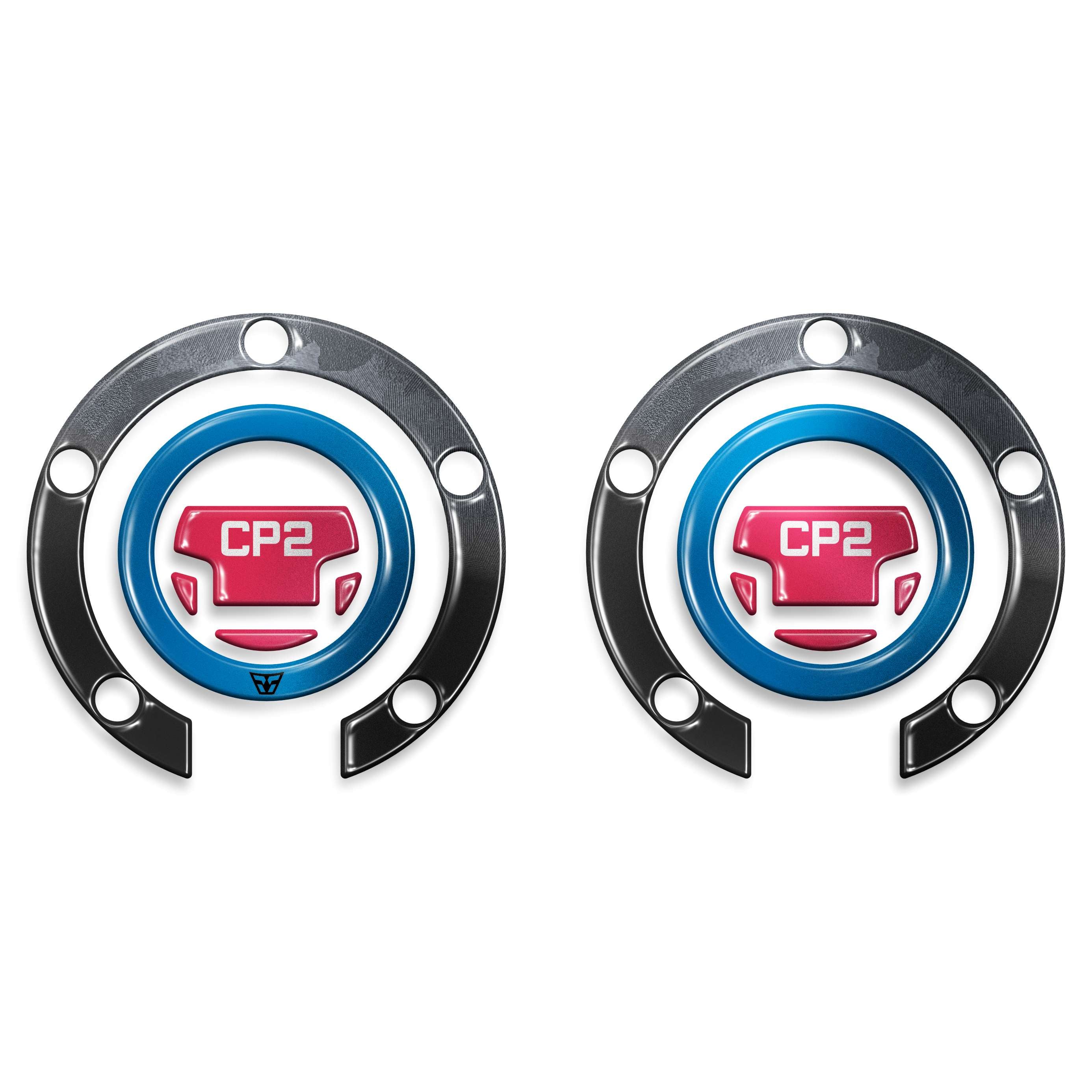 Resin Bike 3D Motorcycle Stickers - Fuel Cap | Yamaha Tenere 700 World Rally 2024>2025 - Pyramid Motorcycle Accessories