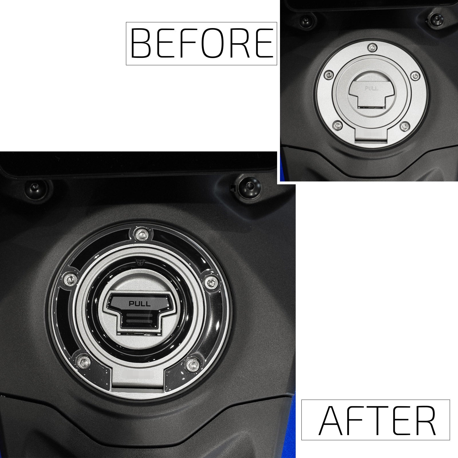 Resin Bike 3D Motorcycle Stickers - Fuel Cap | Yamaha MT-07 2021>2024 RB-1000739800000 - Pyramid Motorcycle Accessories