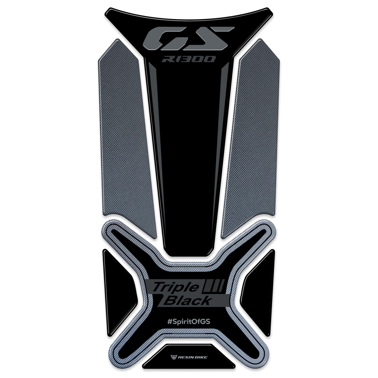 Resin Bike 3D Motorcycle Stickers - Tank Pad | BMW R 1300 GS 2023>2025 - Pyramid Motorcycle Accessories