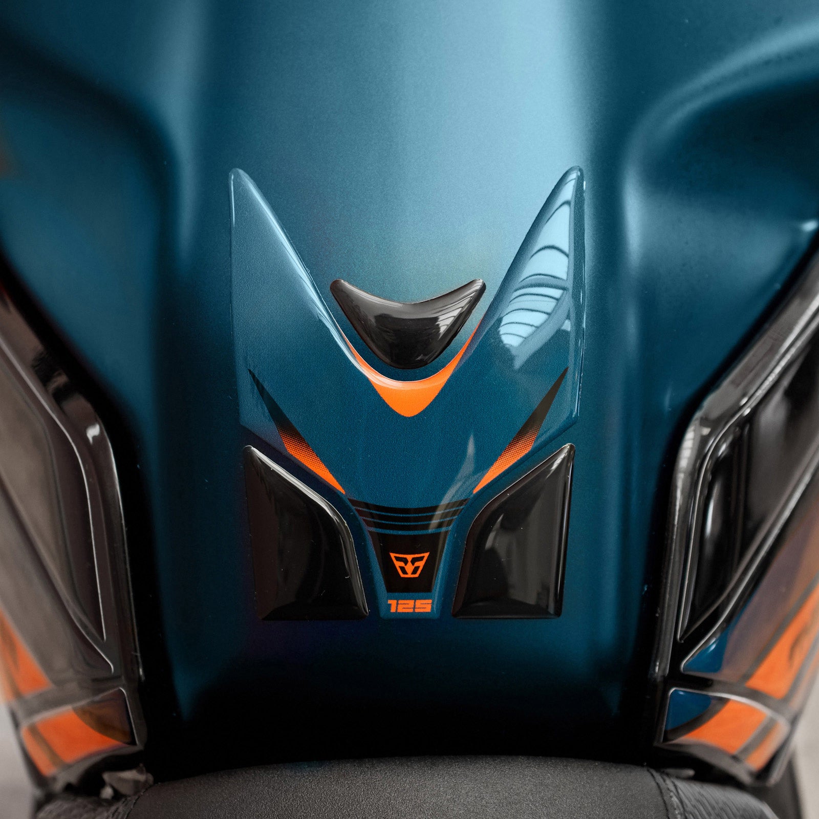 Resin Bike 3D Motorcycle Stickers - Tank Pad | KTM 125/200/250/390 Duke 2024>2025 - Pyramid Motorcycle Accessories