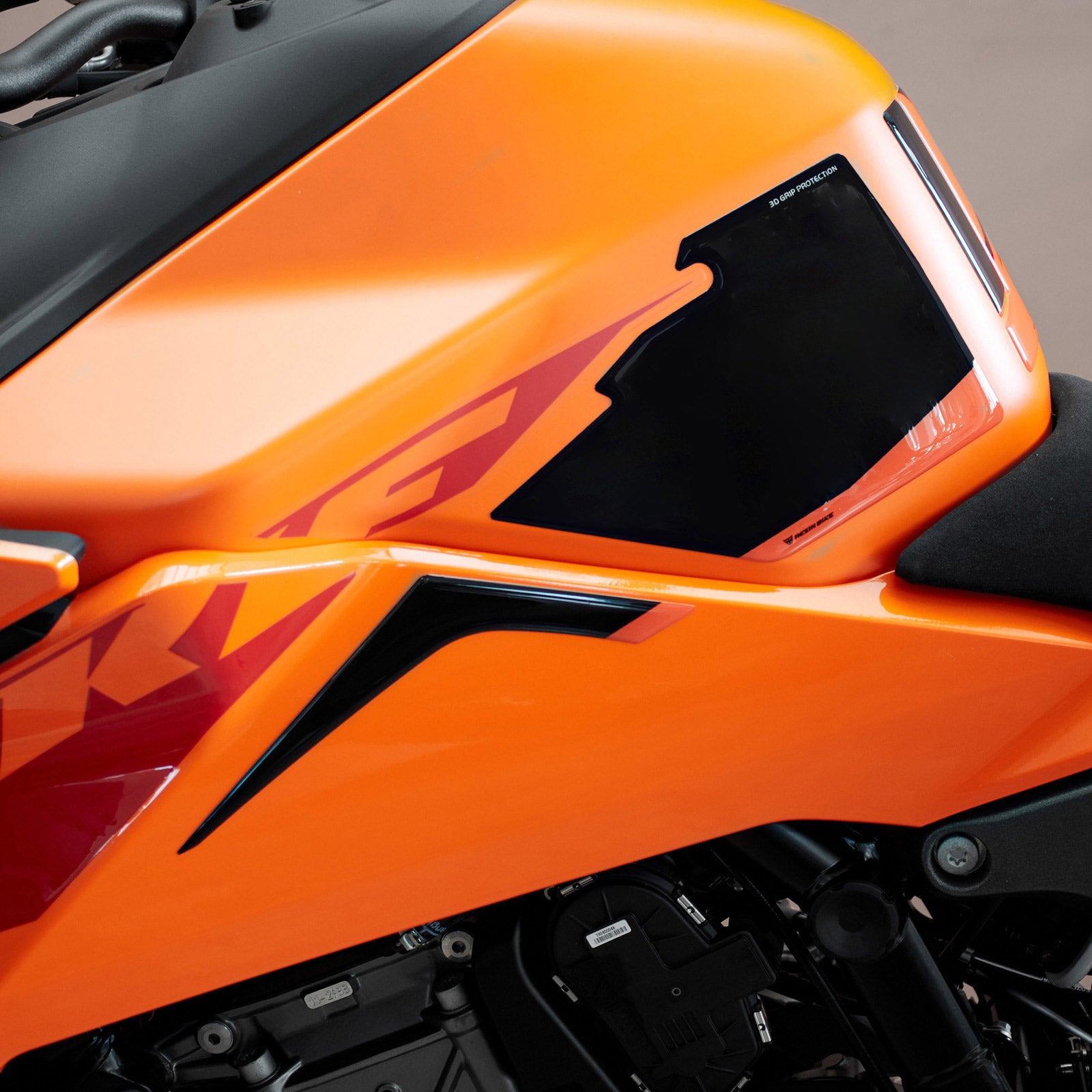 Resin Bike 3D Motorcycle Stickers - Tank Sides | KTM 990 Duke 2024>2026 - Pyramid Motorcycle Accessories