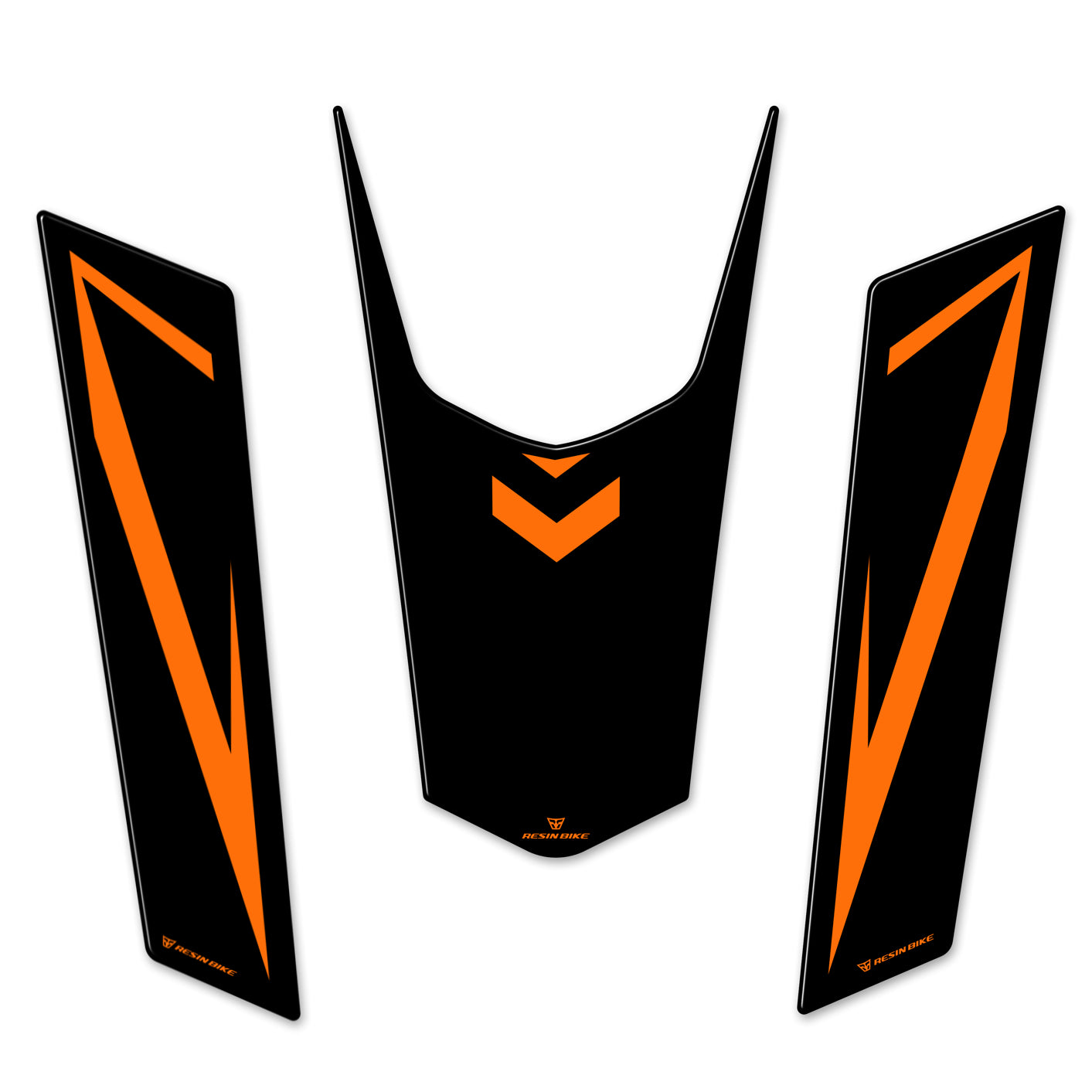 Resin Bike 3D Motorcycle Stickers - Side Panels | KTM 990 Duke 2024>2026 - Pyramid Motorcycle Accessories
