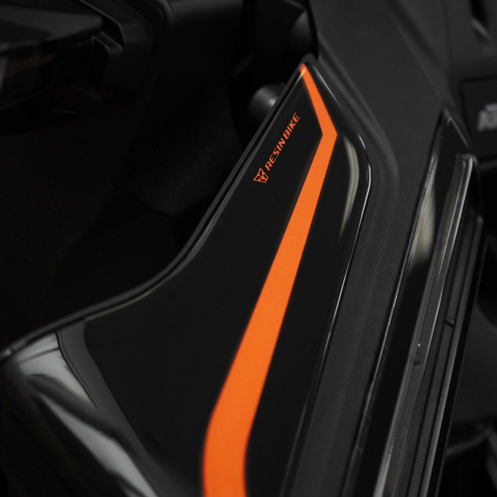 Resin Bike 3D Motorcycle Stickers - Headlight | KTM 990 Duke 2024>2026 - Pyramid Motorcycle Accessories