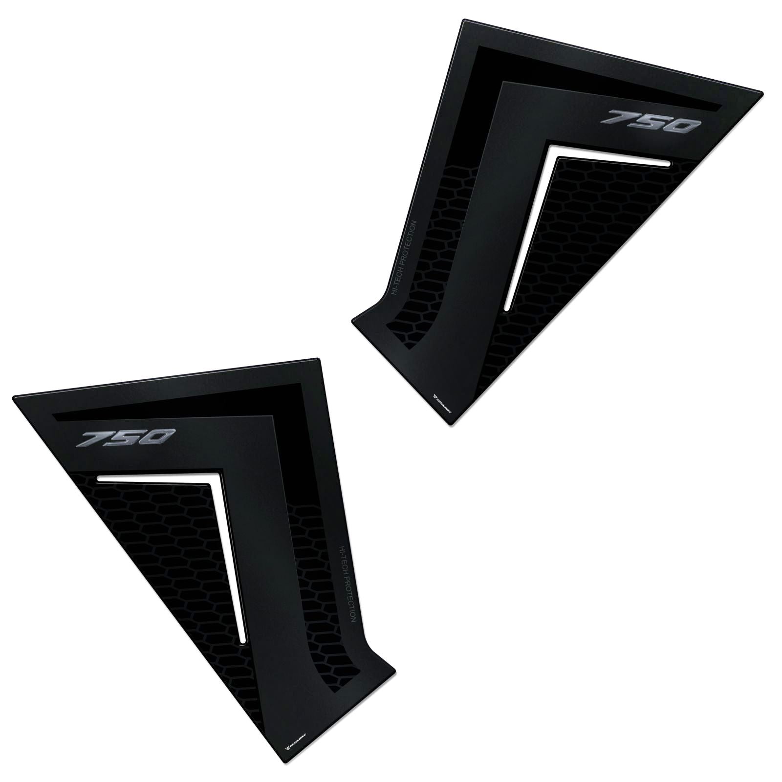 Resin Bike 3D Motorcycle Stickers - Tank Sides | Honda Forza 750 2021>2024 - Pyramid Motorcycle Accessories