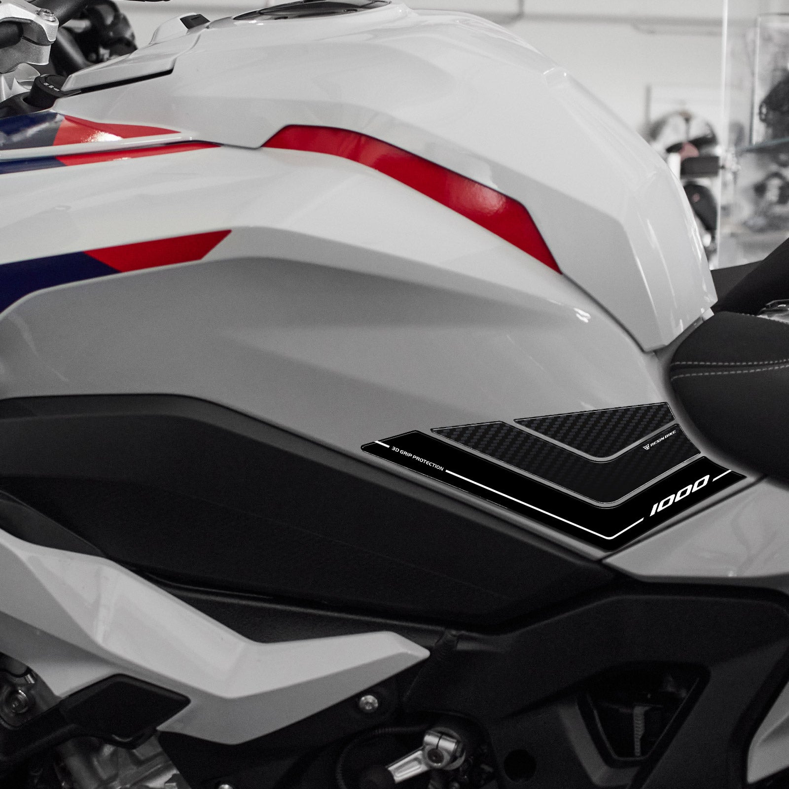 Resin Bike 3D Motorcycle Stickers - Tank Sides | BMW S 1000 XR 2020>2026 RB-1000744500001 - Pyramid Motorcycle Accessories