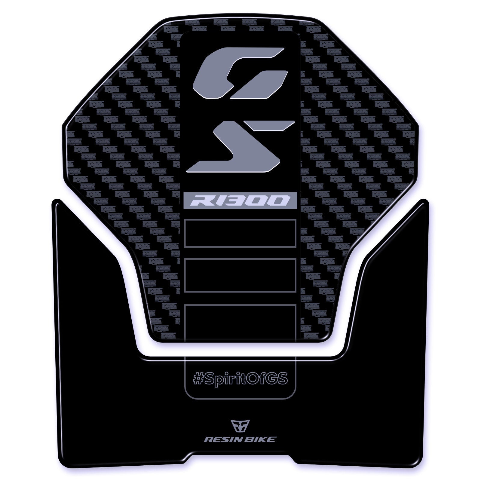 Resin Bike 3D Motorcycle Stickers - Tank Pad | BMW R 1300 GS 2023>2026 RB-1000744300007 - Pyramid Motorcycle Accessories