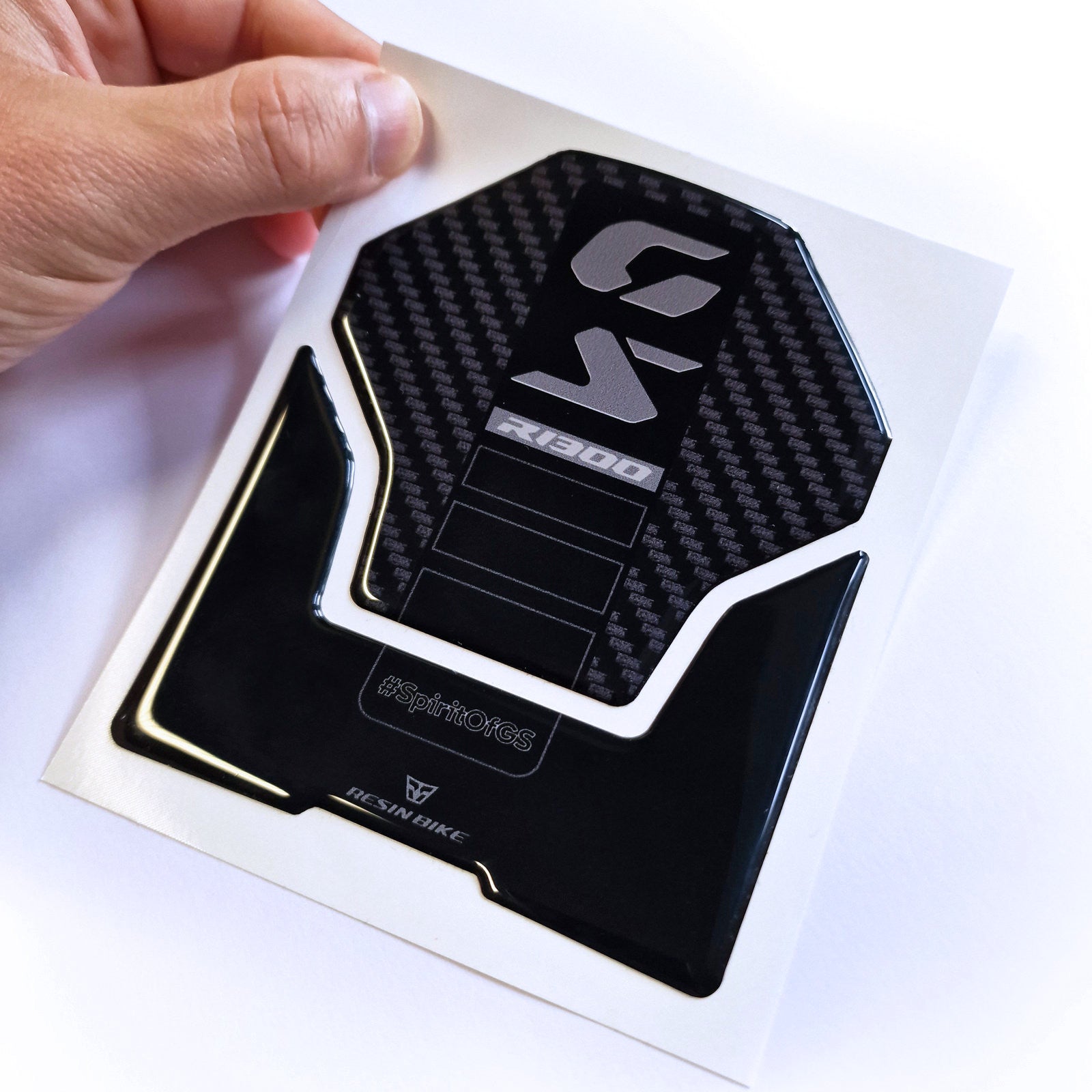 Resin Bike 3D Motorcycle Stickers - Tank Pad | BMW R 1300 GS 2023>2026 RB-1000744300007 - Pyramid Motorcycle Accessories
