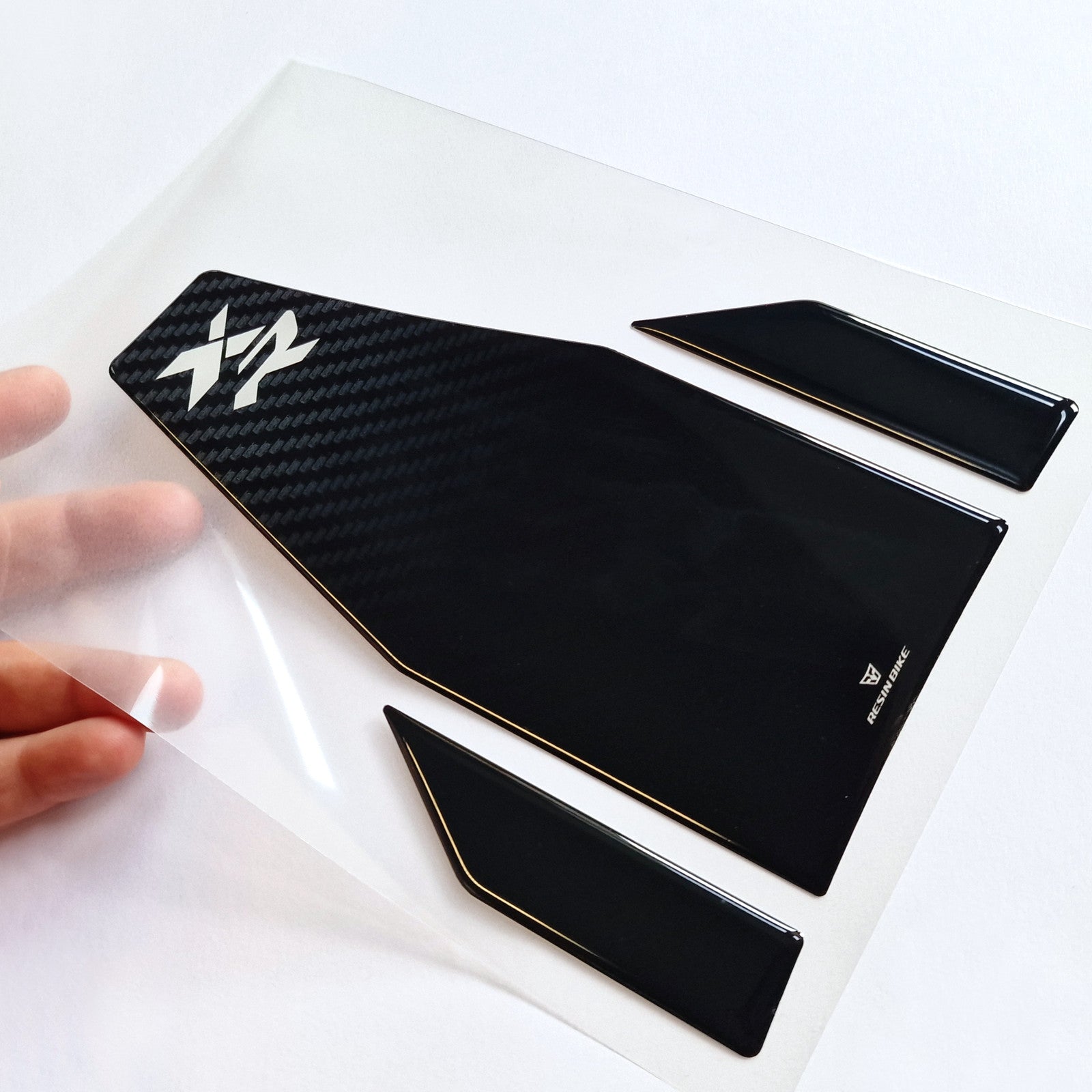 Resin Bike 3D Motorcycle Stickers - Tank Pad | BMW S 1000 XR 2020>2025 - Pyramid Motorcycle Accessories