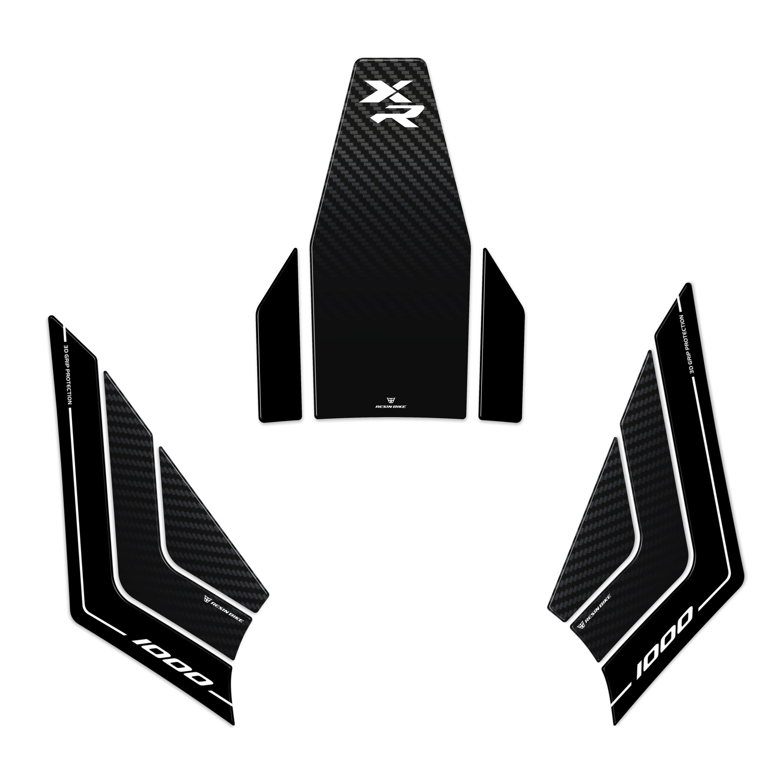 Resin Bike 3D Motorcycle Stickers - Basic Kit | BMW S 1000 XR 2020>2026 - Pyramid Motorcycle Accessories