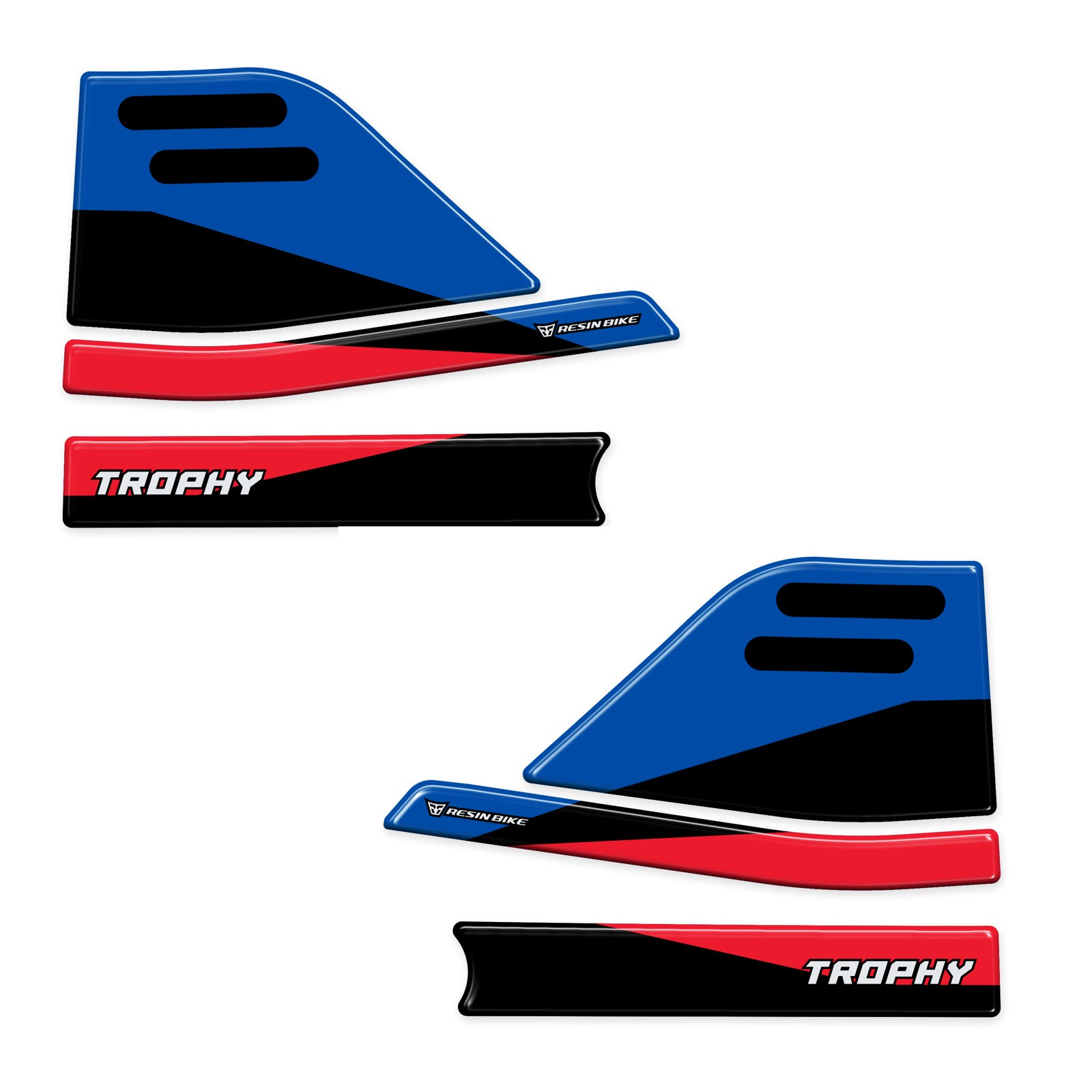 Resin Bike 3D Motorcycle Stickers - Handguards | BMW F 900 GS 2024>2026 - Pyramid Motorcycle Accessories