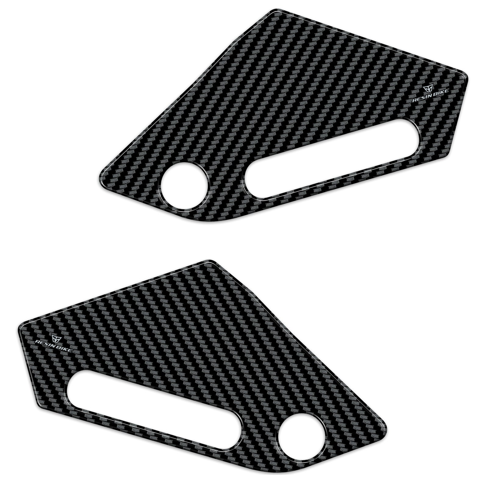 Resin Bike 3D Motorcycle Stickers - Heel Pads | BMW R 1300 GS Adventure 2025>Current - Pyramid Motorcycle Accessories
