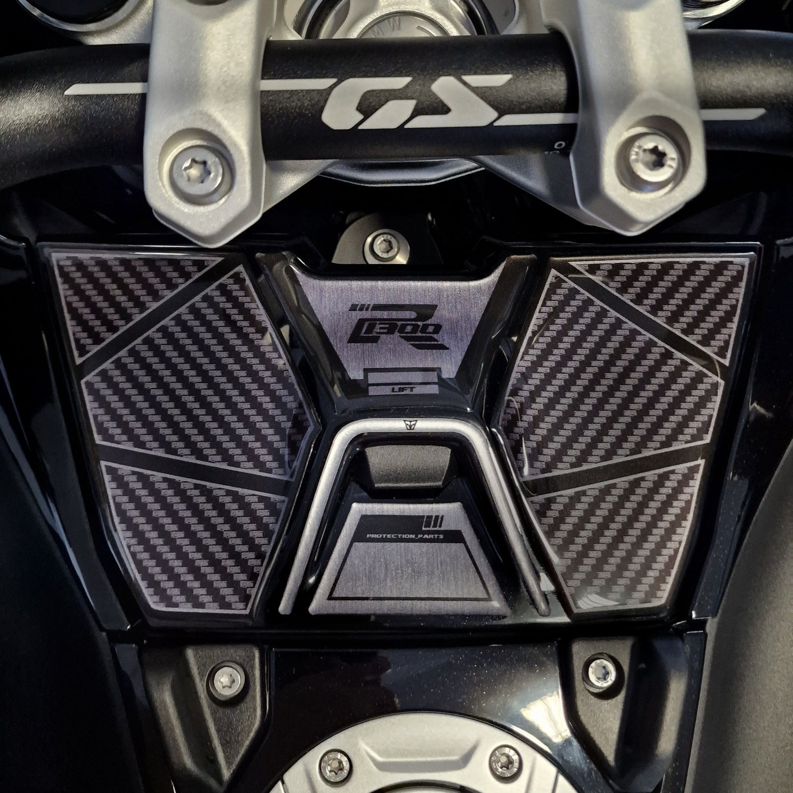 Resin Bike 3D Motorcycle Stickers - Tank Storage Box | BMW R 1300 GS Adventure 2025>Current - Pyramid Motorcycle Accessories