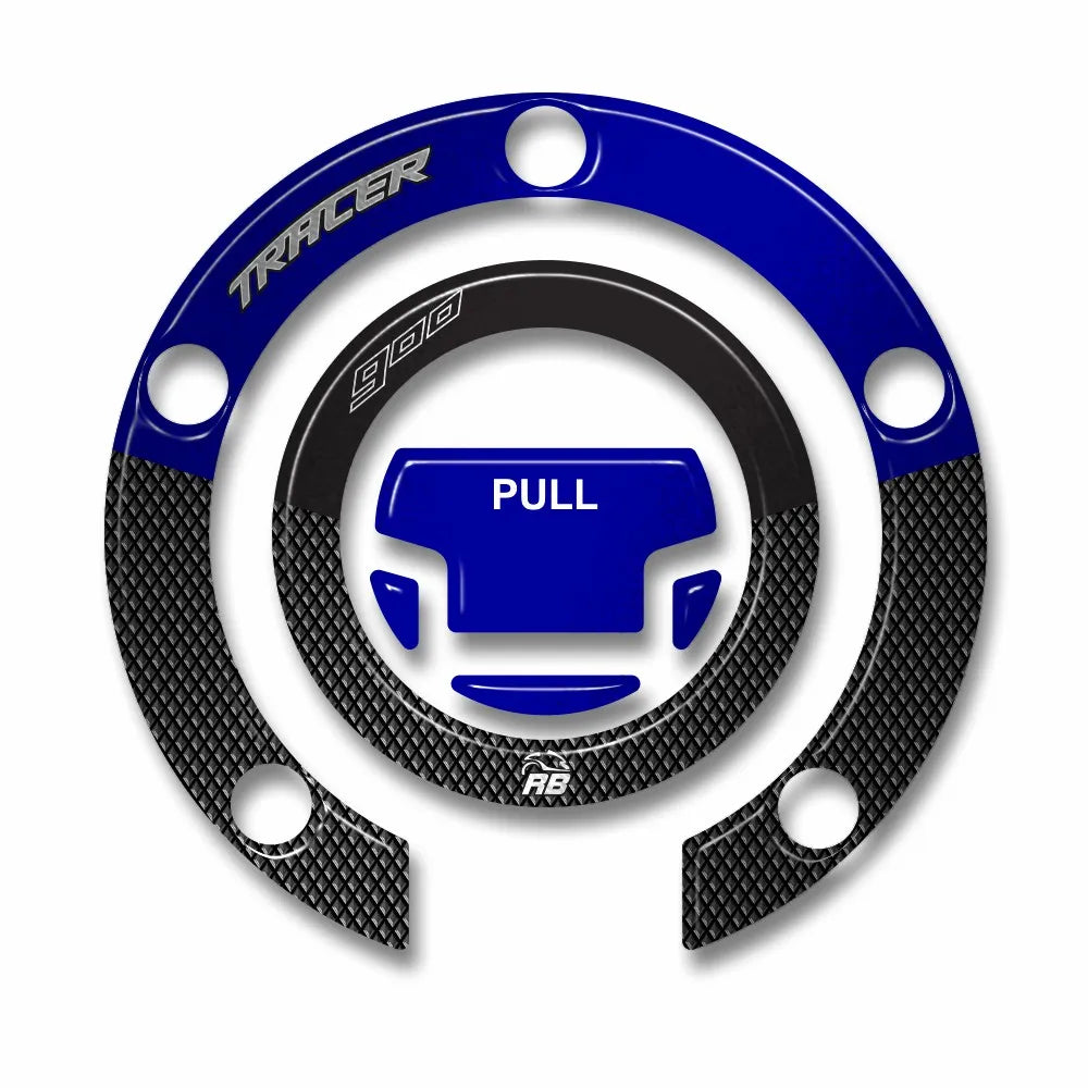 Resin Bike 3D Motorcycle Stickers - Fuel Cap | Yamaha Tracer 900 2018>Current - Pyramid Motorcycle Accessories