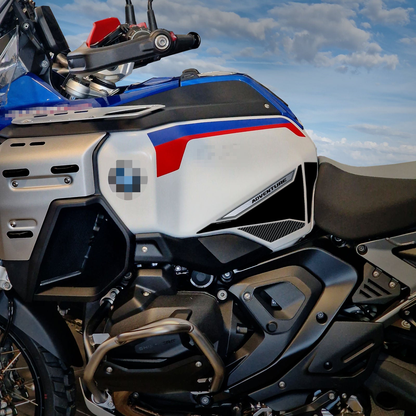 Resin Bike 3D Motorcycle Stickers - Tank Sides | BMW R 1300 GS Adventure 2025>2026 RB-1000748600004 - Pyramid Motorcycle Accessories