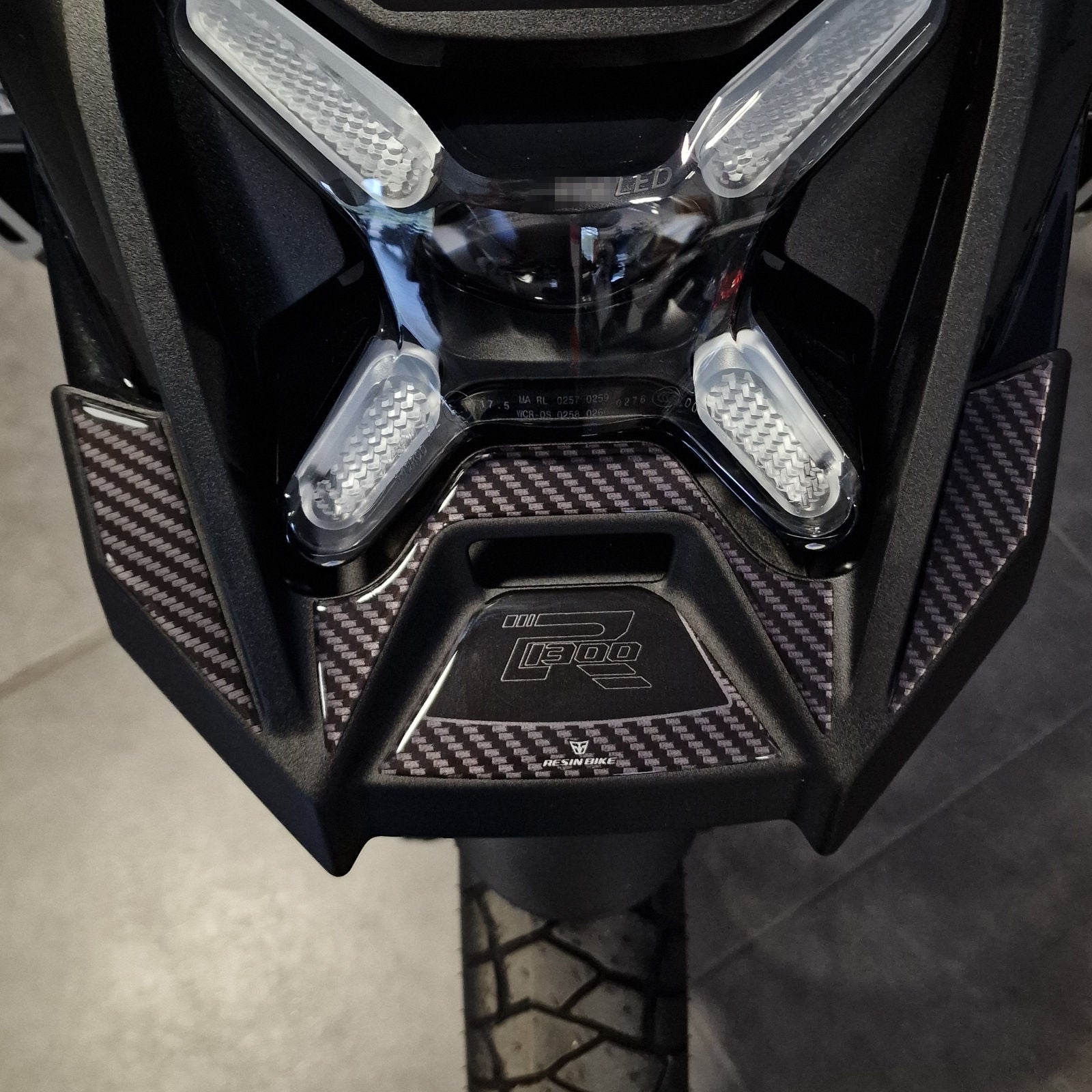 Resin Bike 3D Motorcycle Stickers - Full Kit | BMW R 1300 GS Adventure 2025>Current - Pyramid Motorcycle Accessories