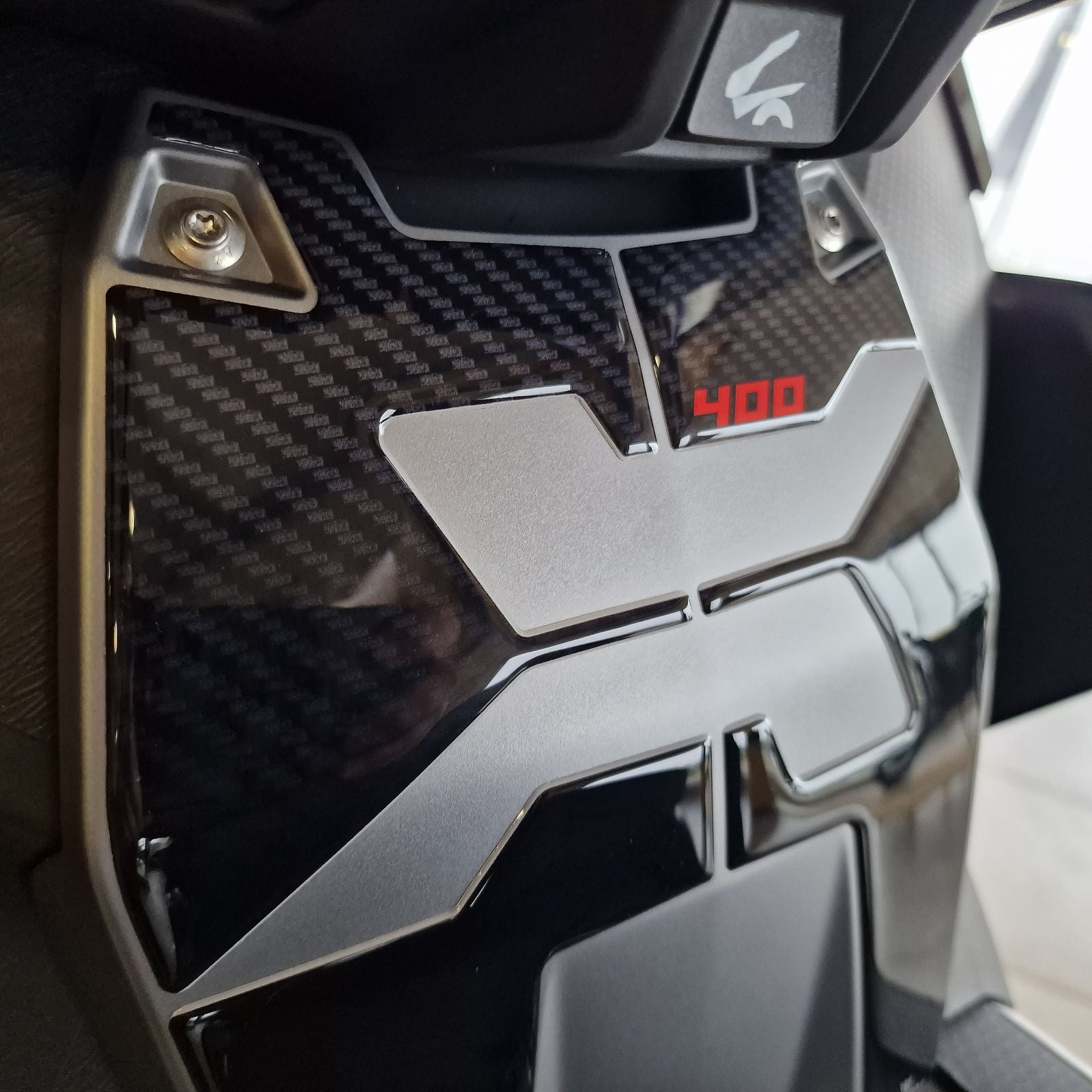 Resin Bike 3D Motorcycle Stickers - Footboard | BMW C 400 X 2020>2026 - Pyramid Motorcycle Accessories