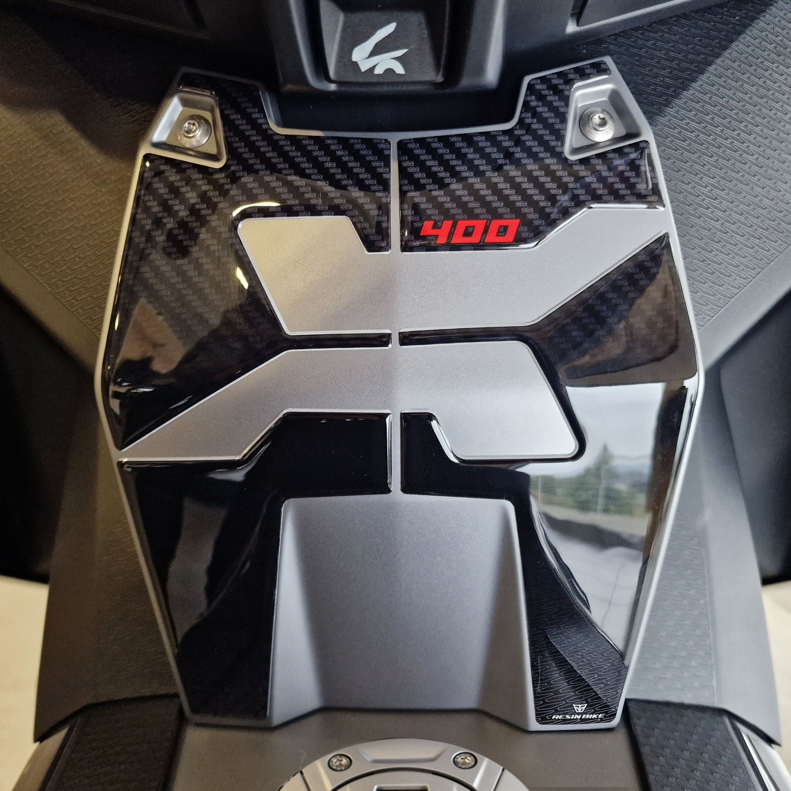Resin Bike 3D Motorcycle Stickers - Fuel Cap | BMW C 400 X 2020>2026 - Pyramid Motorcycle Accessories