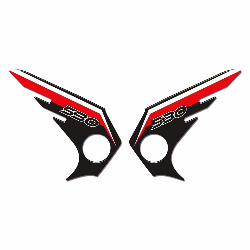 Resin Bike 3D Motorcycle Stickers - Tank Sides | Yamaha TMAX 530 2017>2019 RB-74057023 - Pyramid Motorcycle Accessories