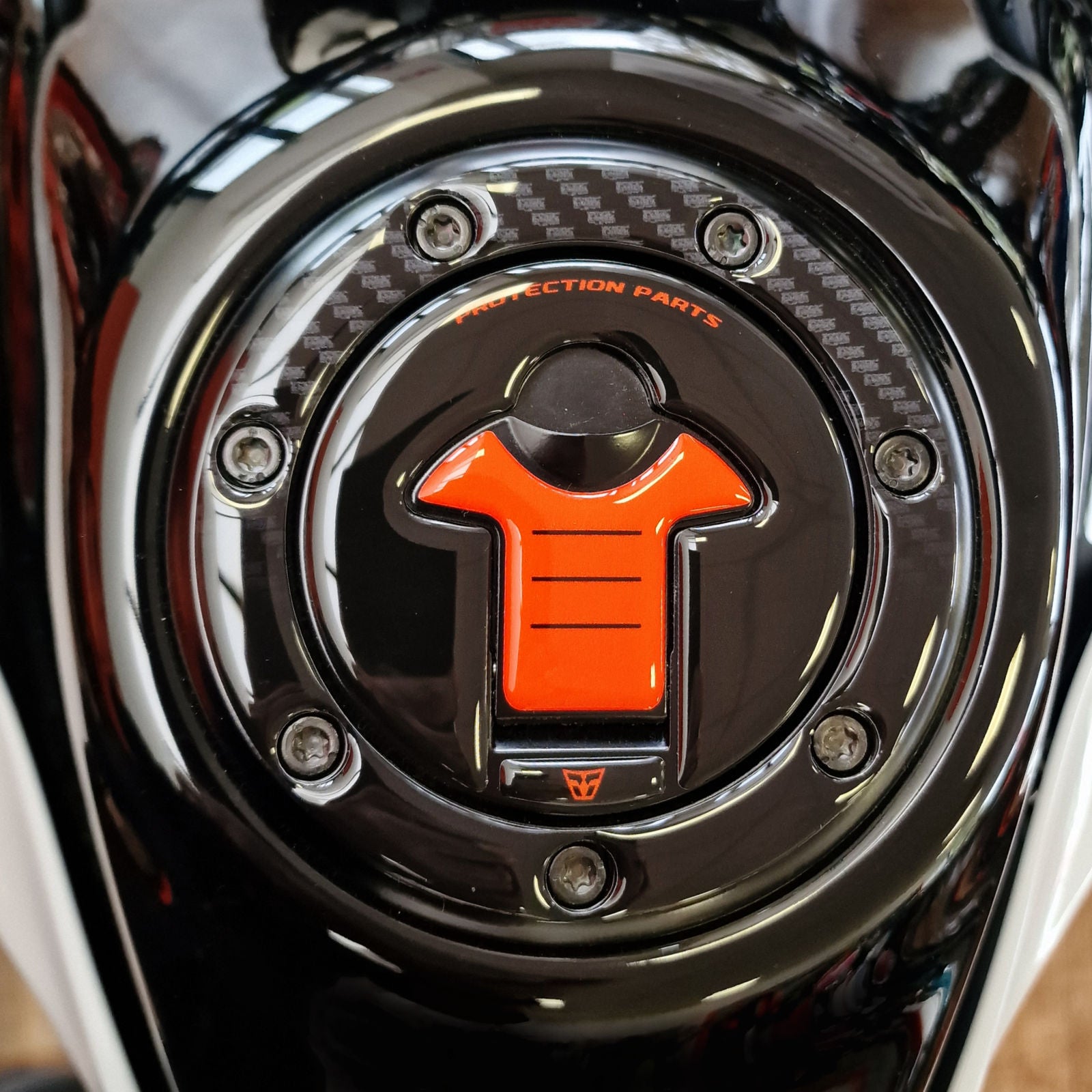 Resin Bike 3D Motorcycle Stickers - Fuel Cap | KTM 790 / 890 Duke 2022>2026 - Pyramid Motorcycle Accessories