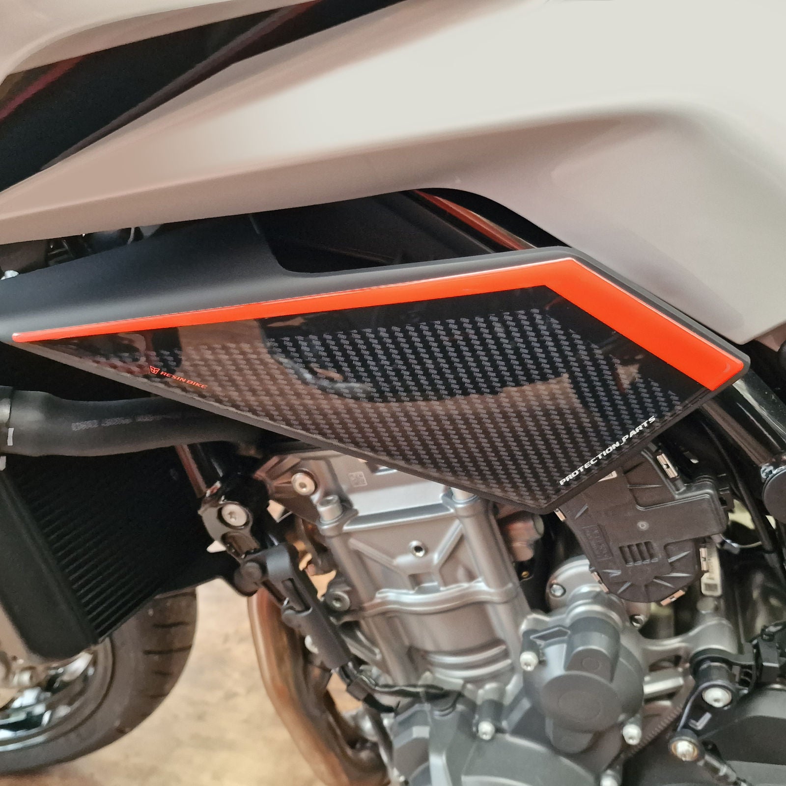 Resin Bike 3D Motorcycle Stickers - Side Panels | KTM 790 / 890 Duke 2022>2026 - Pyramid Motorcycle Accessories