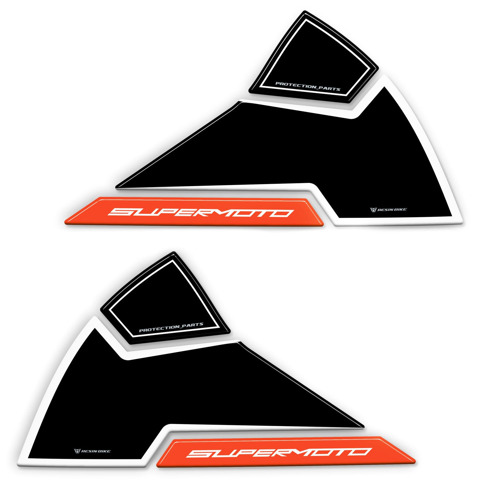 Resin Bike 3D Motorcycle Stickers - Tank Sides | KTM 890 SMT 2023>2026 - Pyramid Motorcycle Accessories