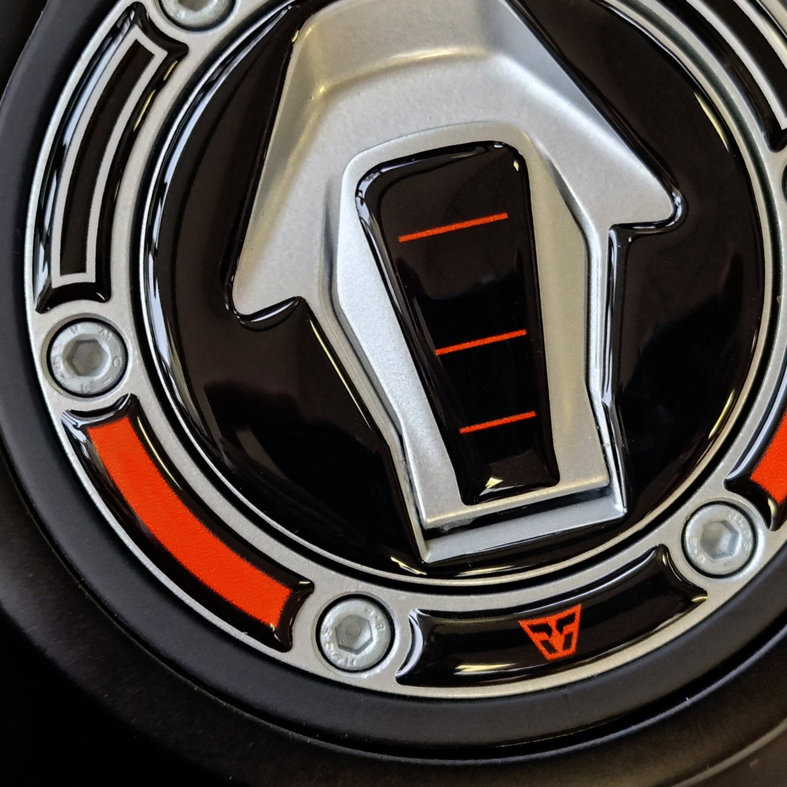 Resin Bike 3D Motorcycle Stickers - Fuel Cap | KTM 890 SMT 2023>2026 - Pyramid Motorcycle Accessories