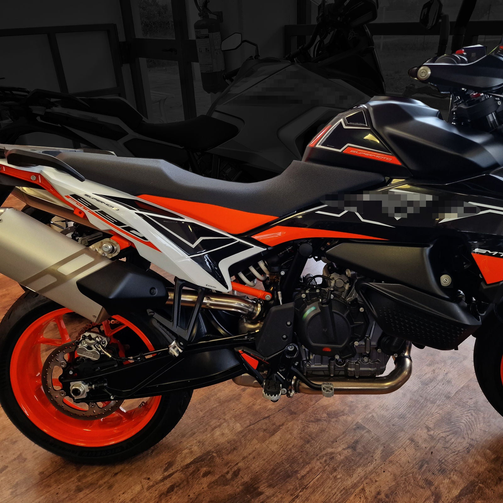 Resin Bike 3D Motorcycle Stickers - Full Kit | KTM 890 SMT 2023>2026 - Pyramid Motorcycle Accessories