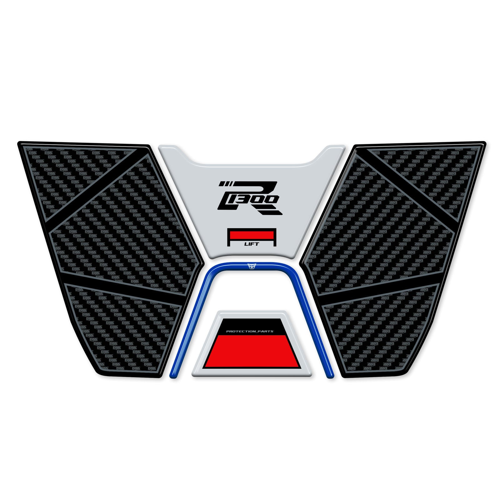 Resin Bike 3D Motorcycle Stickers - Underseat | BMW R 1300 GS Adventure 2025>2026 - Pyramid Motorcycle Accessories