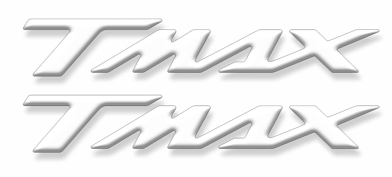 Resin Bike 3D Motorcycle Stickers - Lettering | Yamaha TMAX 500 / 530 / 560 2021>2026 RB-B09923B7 - Pyramid Motorcycle Accessories