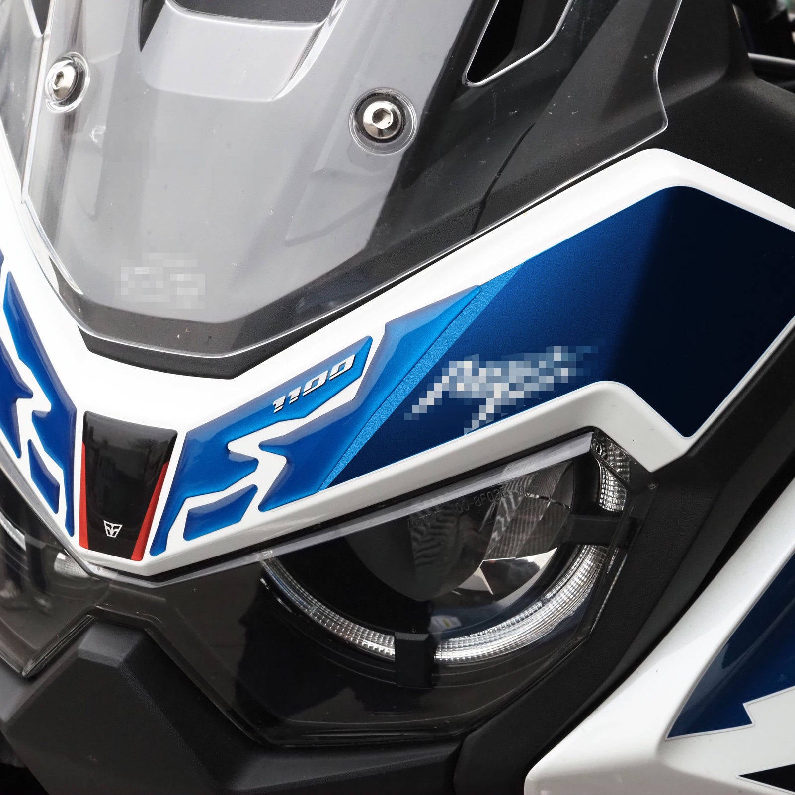 Resin Bike 3D Motorcycle Stickers - Windshield | Honda CRF 1100 L Africa Twin 2024>2026RB-1000756400009 - Pyramid Motorcycle Accessories