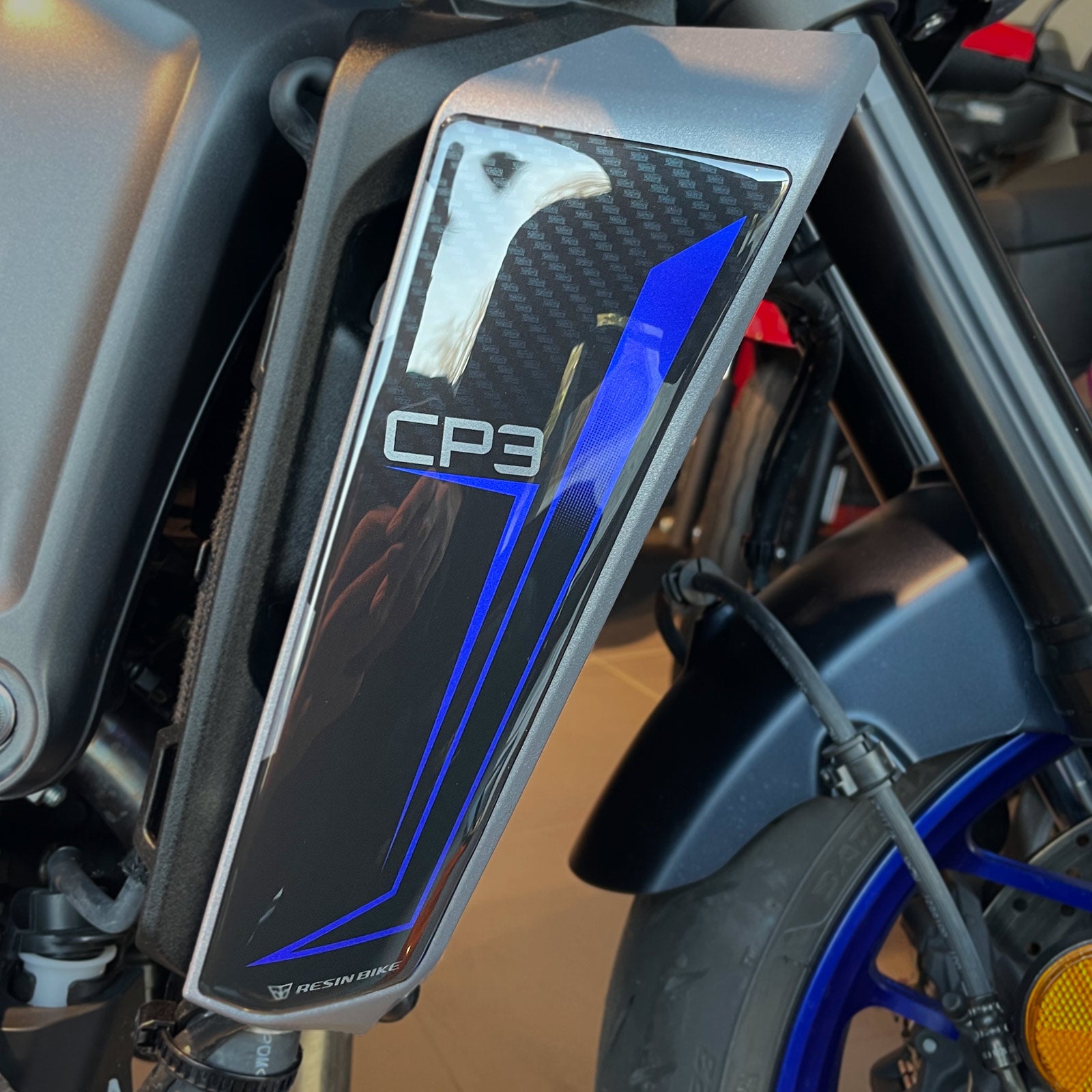 Resin Bike 3D Motorcycle Stickers - Side Panels | Yamaha MT-09/MT-09 SP 2024>2025 - Pyramid Motorcycle Accessories