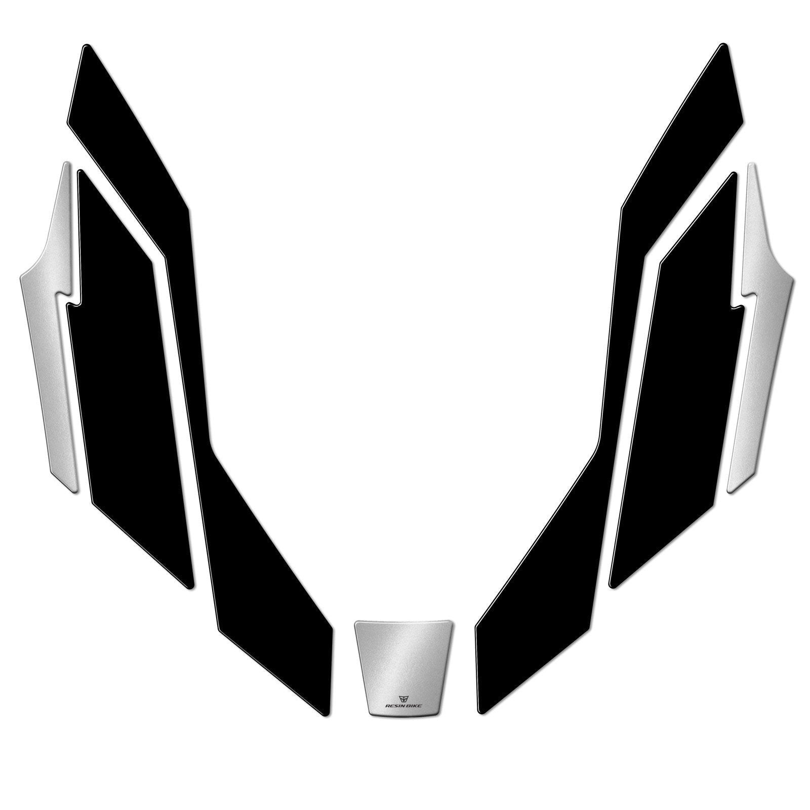 Resin Bike 3D Motorcycle Stickers - Windshield | Honda CRF 1100 L Africa Twin 2023>2026 - Pyramid Motorcycle Accessories