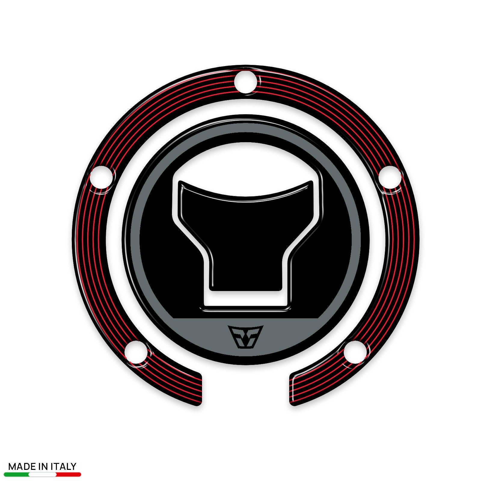 Resin Bike 3D Motorcycle Stickers - Fuel Cap | Honda CRF 1100 L Africa Twin 2024>2026 - Pyramid Motorcycle Accessories