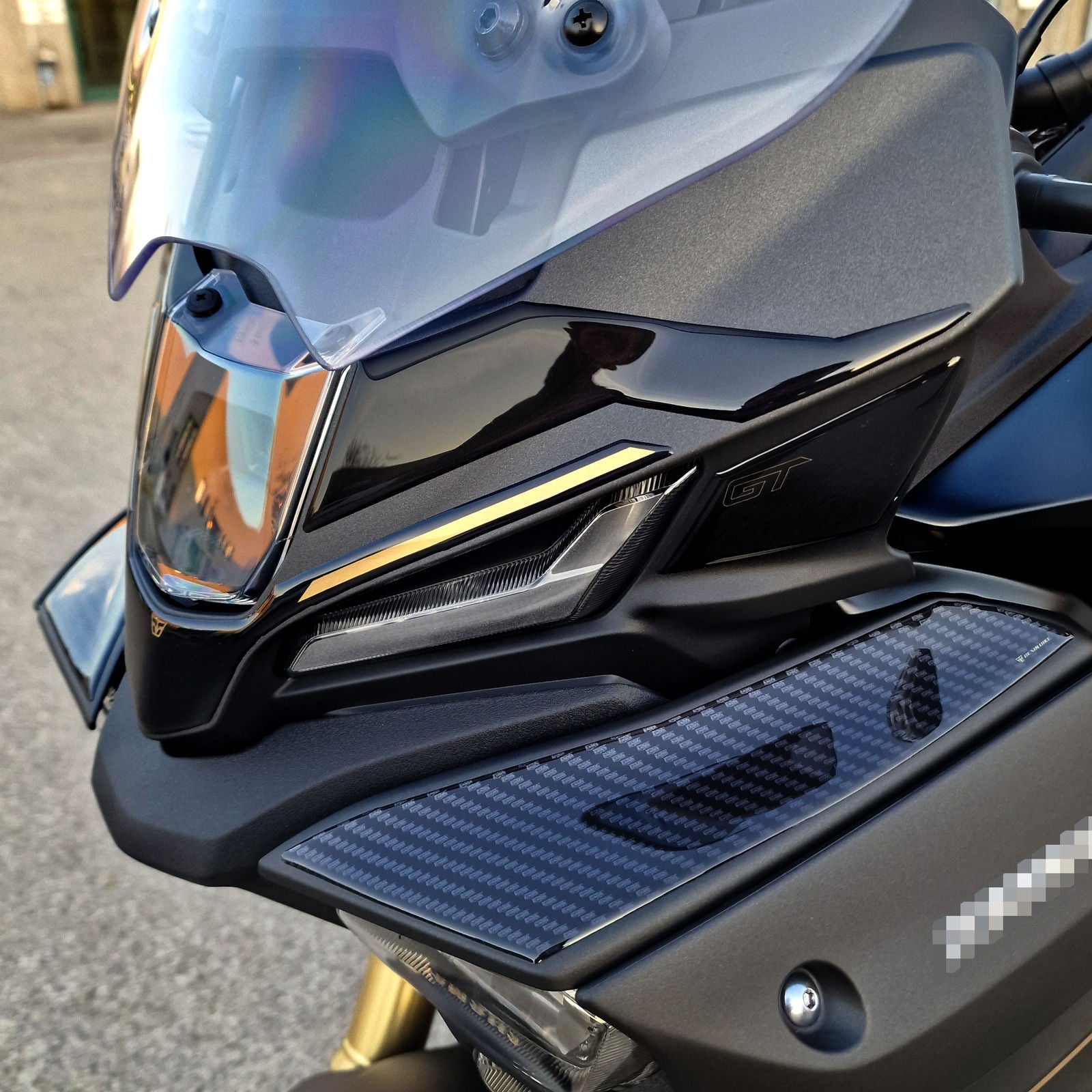 Resin Bike 3D Motorcycle Stickers - Frontal Area | Yamaha Tracer 9 GT 2025>2026 - Pyramid Motorcycle Accessories
