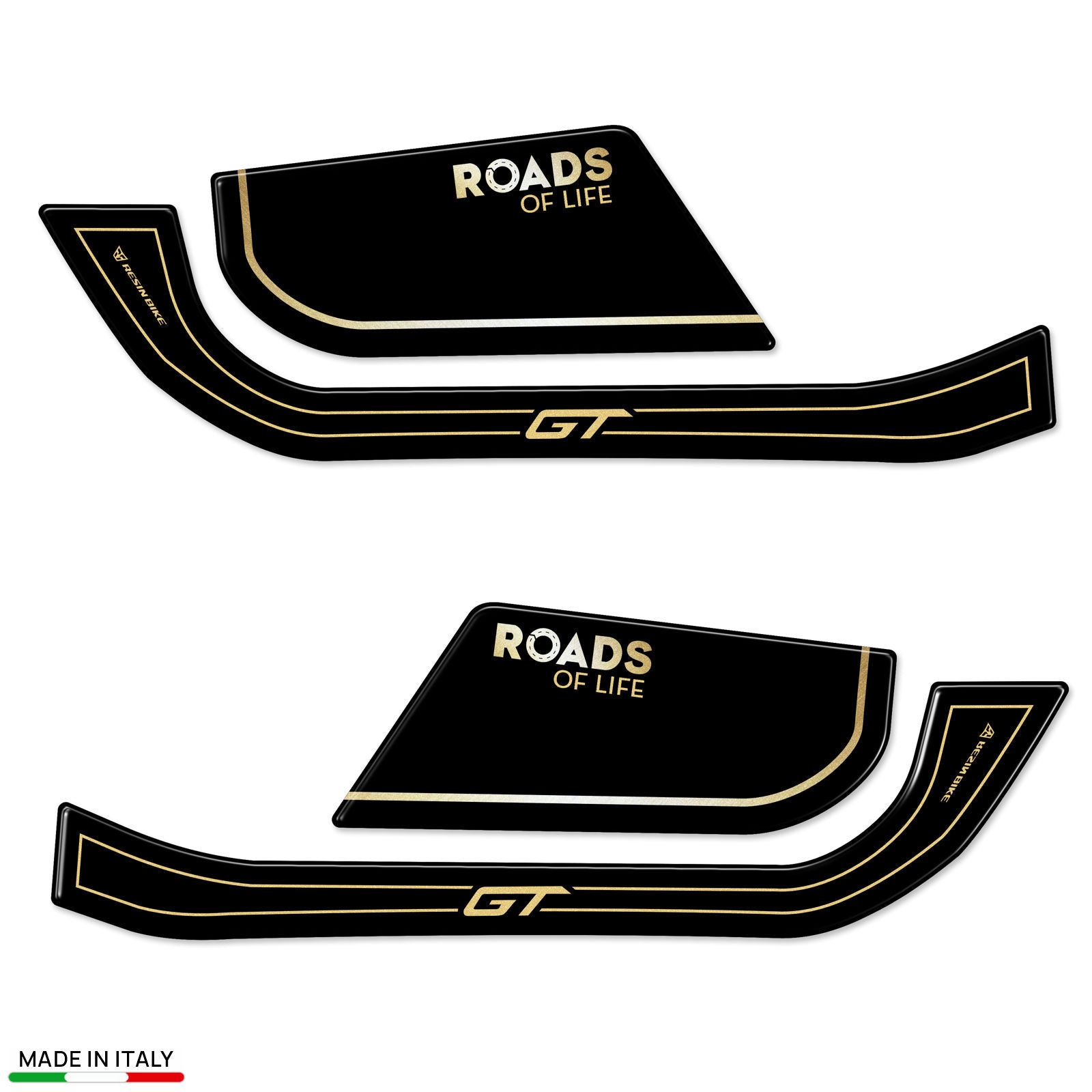 Resin Bike 3D Motorcycle Stickers - Handguards | Yamaha Tracer 9 GT 2025>Current - Pyramid Motorcycle Accessories