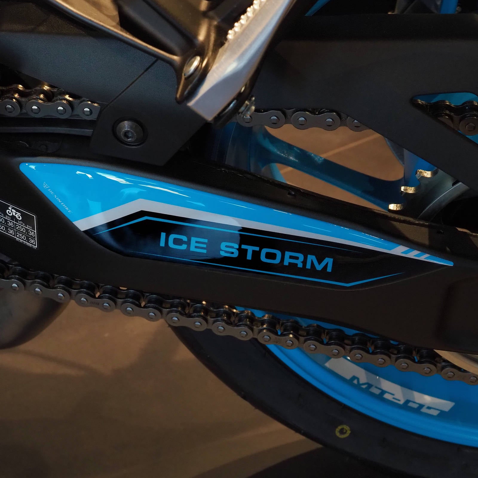 Resin Bike 3D Motorcycle Stickers - Swingarm | Yamaha MT-07 2025>Current - Pyramid Motorcycle Accessories
