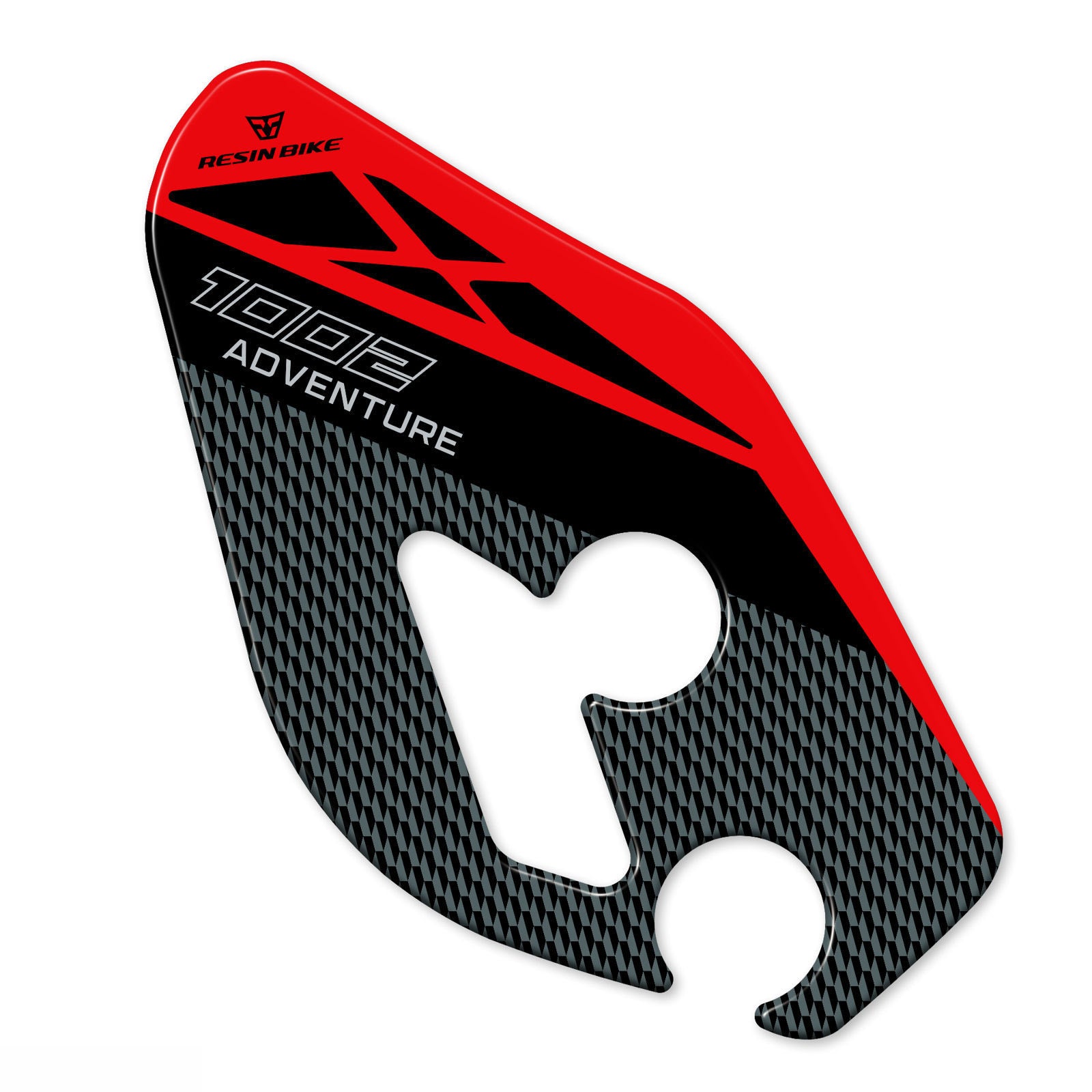 Resin Bike 3D Motorcycle Stickers - Heel Pads | Morbidelli T 1002 VX 2019>2020 - Pyramid Motorcycle Accessories
