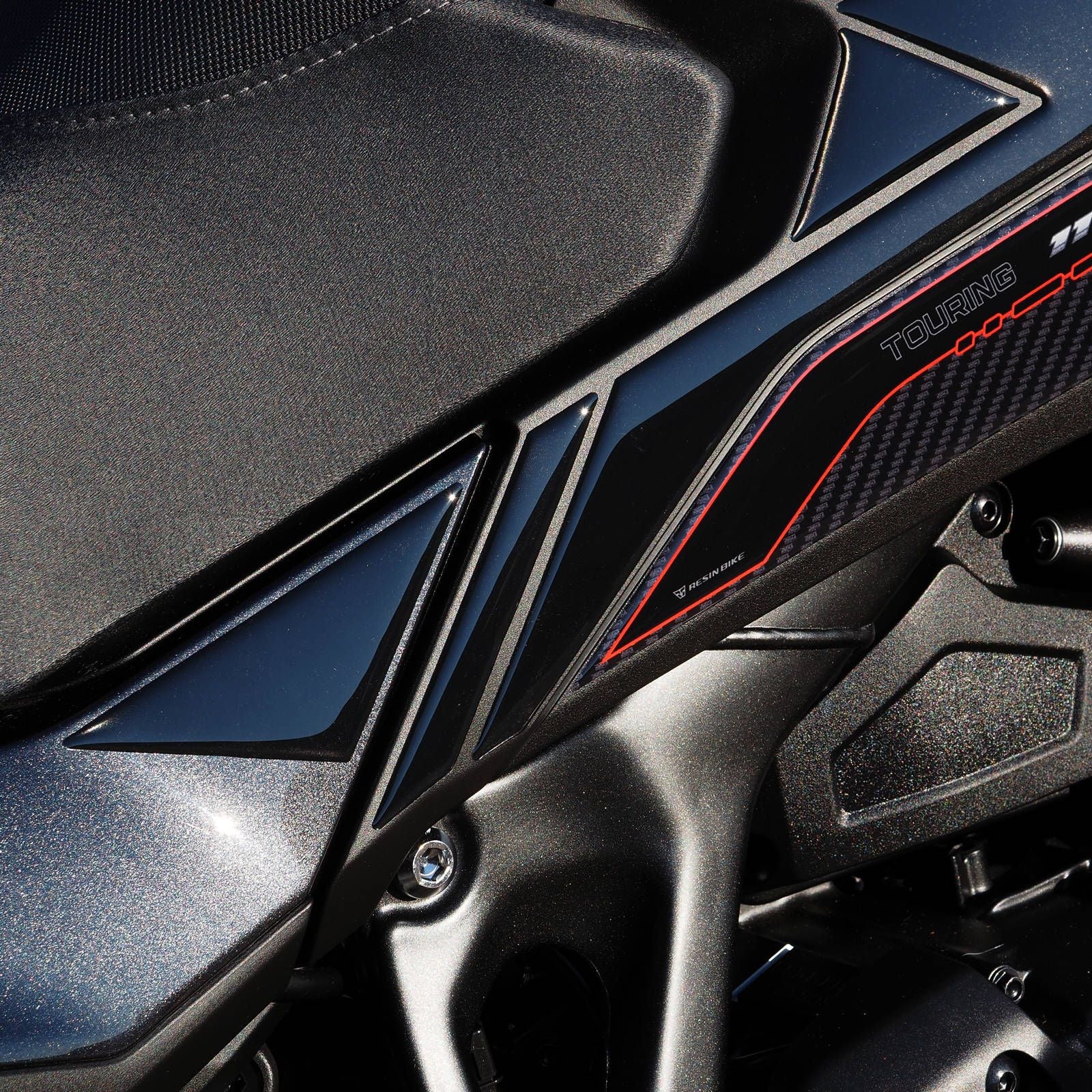 Resin Bike 3D Motorcycle Stickers - Tank Sides | Honda NT 1100 2025>2026 - Pyramid Motorcycle Accessories