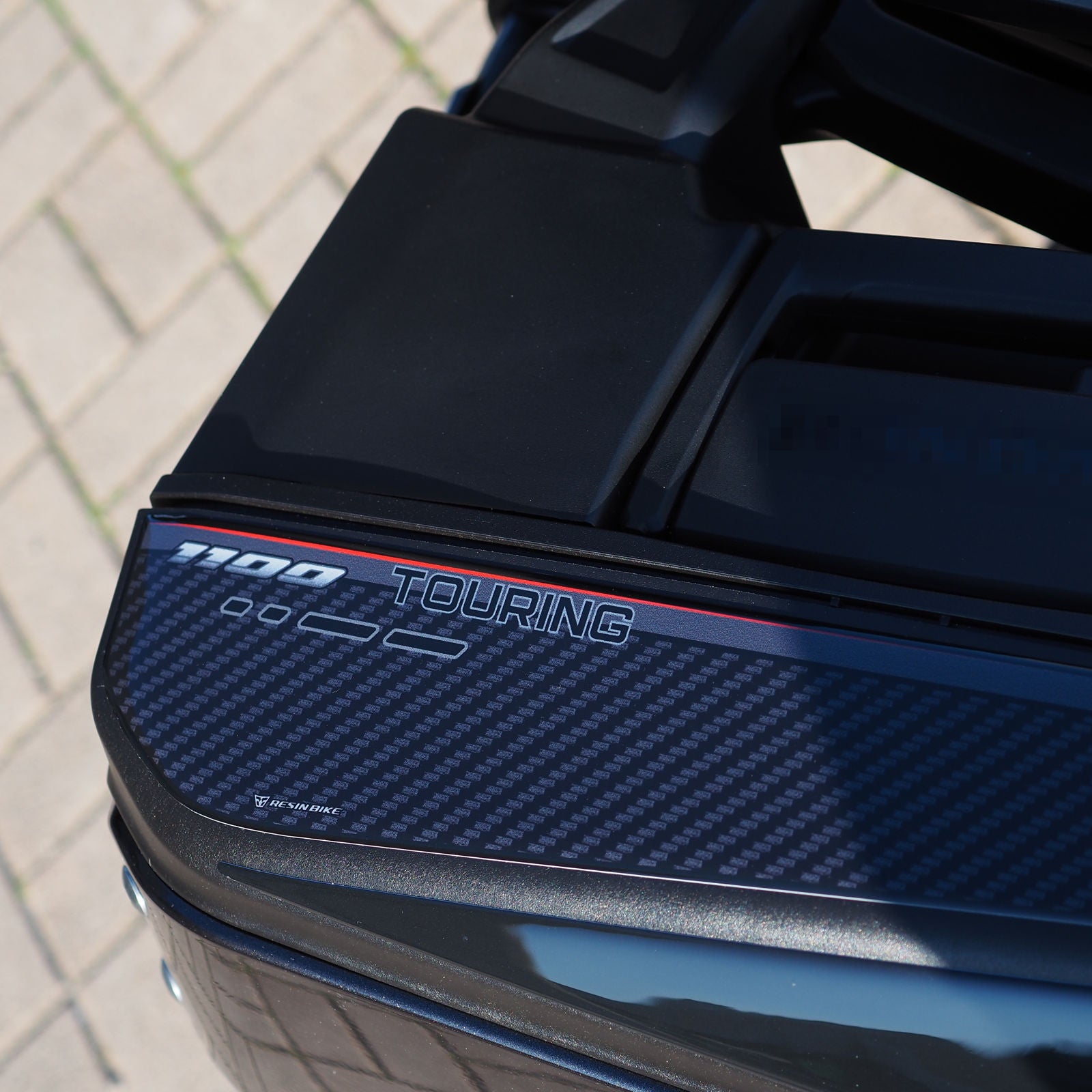 Resin Bike 3D Motorcycle Stickers - Panniers | Honda NT 1100 2025>2026 RB-1000764600002 - Pyramid Motorcycle Accessories