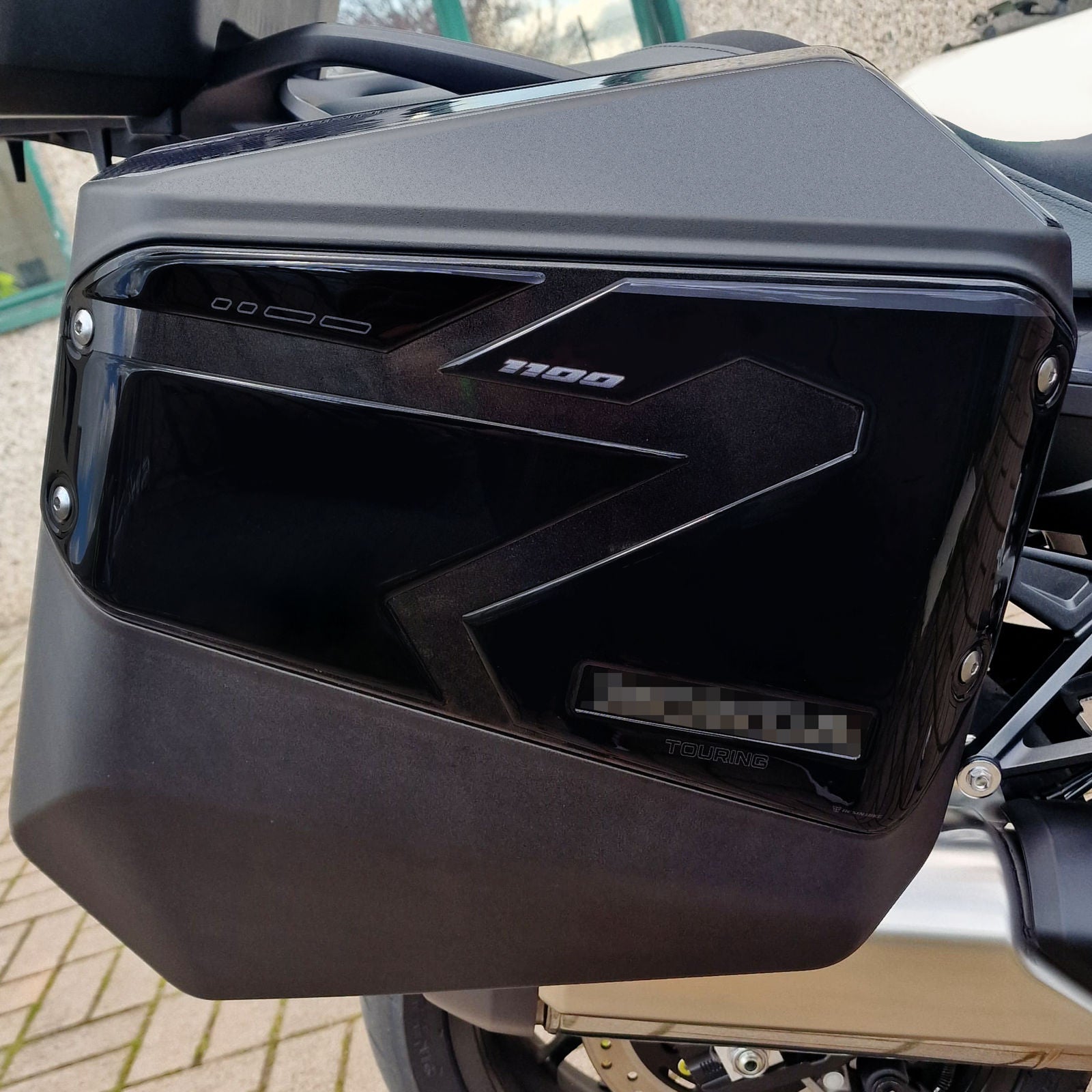 Resin Bike 3D Motorcycle Stickers - Panniers | Honda NT 1100 2025>2026 RB-1000765000009 - Pyramid Motorcycle Accessories