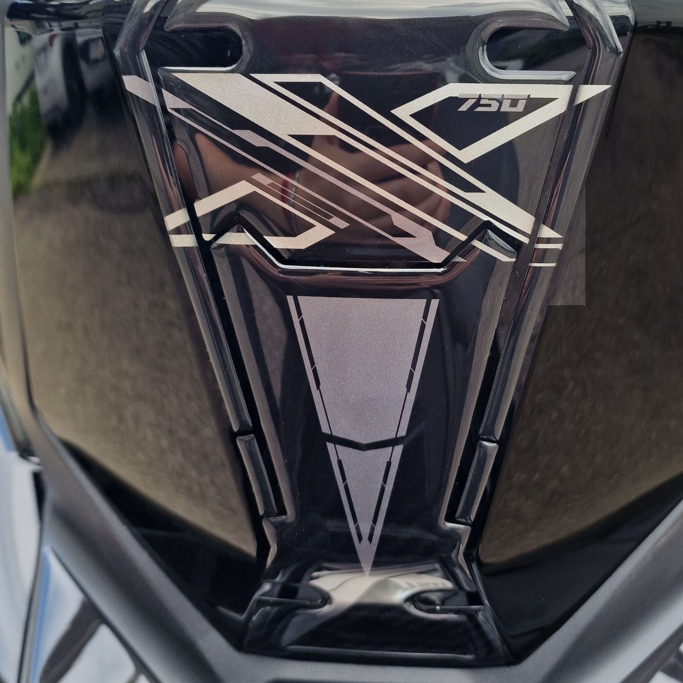 Resin Bike 3D Motorcycle Stickers - Key Area | Honda X-Adv 2021>2026 - Pyramid Motorcycle Accessories