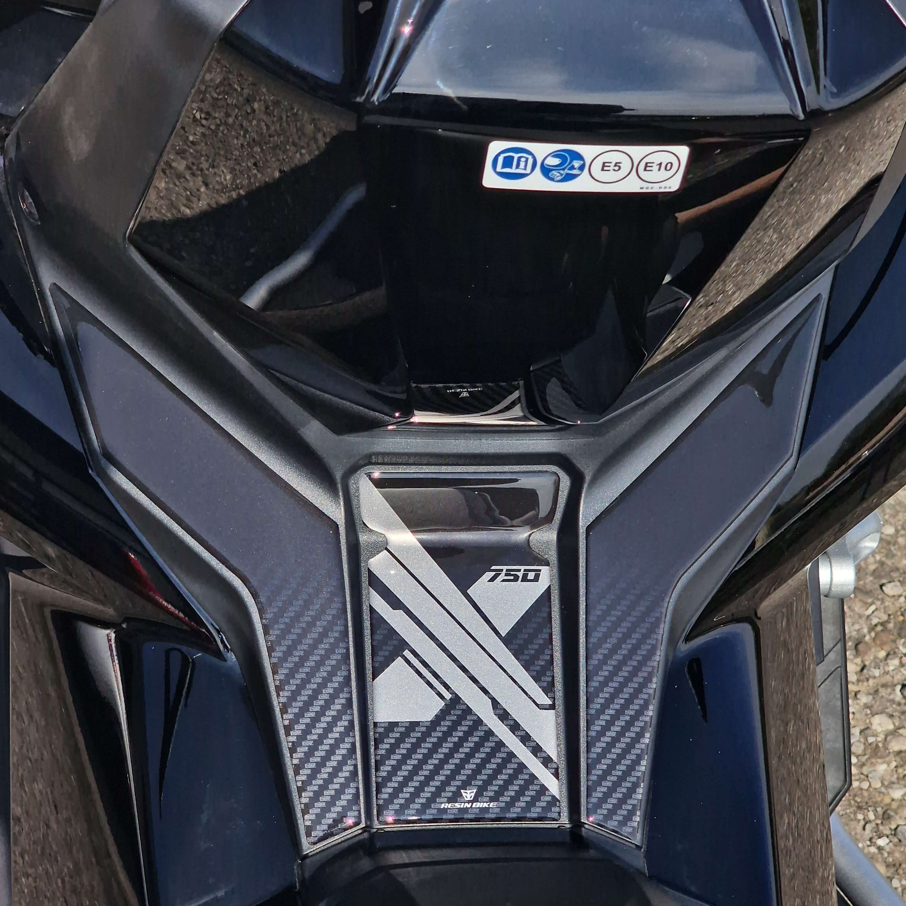 Resin Bike 3D Motorcycle Stickers - Tank Kit | Honda X-Adv 2025>Current - Pyramid Motorcycle Accessories