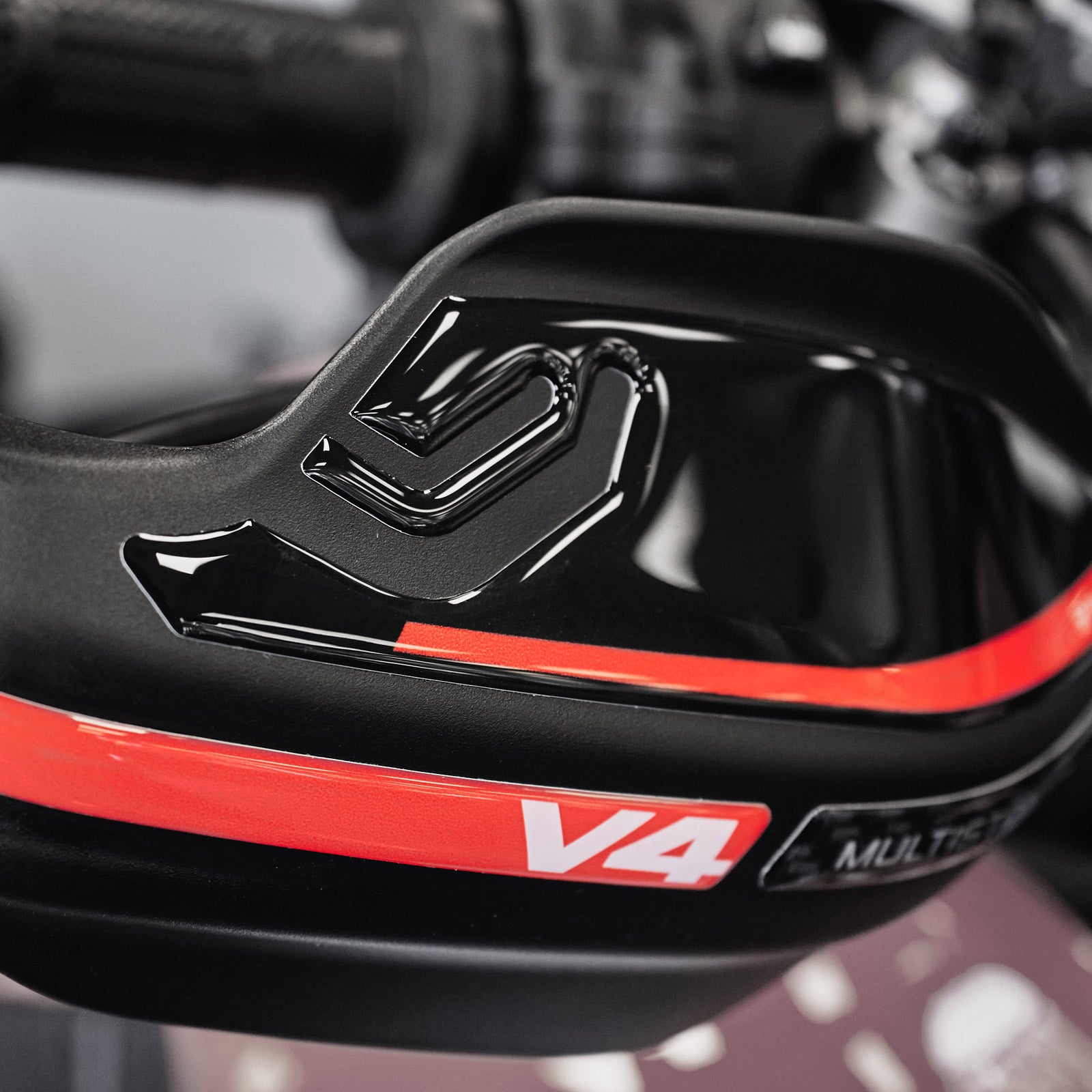 Resin Bike 3D Motorcycle Stickers - Handguards | Ducati Multistrada V4/V4S 2025>Current - Pyramid Motorcycle Accessories