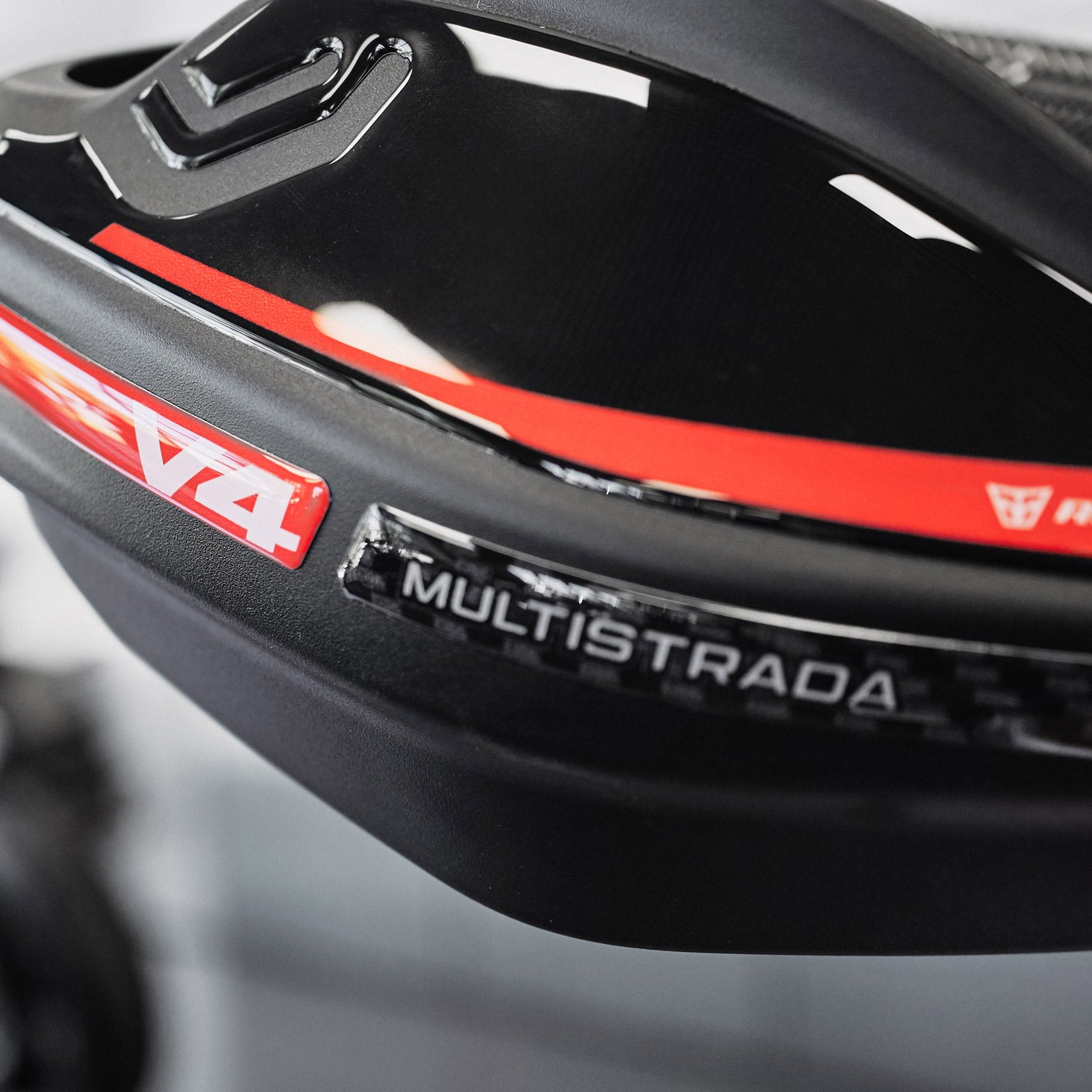 Resin Bike 3D Motorcycle Stickers - Handguards | Ducati Multistrada V4/V4S 2025>Current - Pyramid Motorcycle Accessories