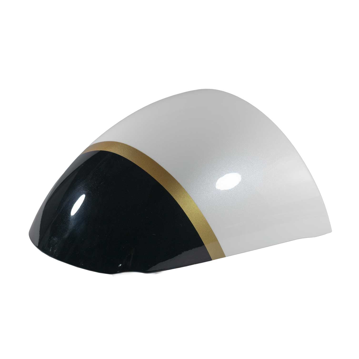 Pyramid Seat Cowl | Pearl Metallic White | Triumph Speed 400 2024>Current - Pyramid Motorcycle Accessories