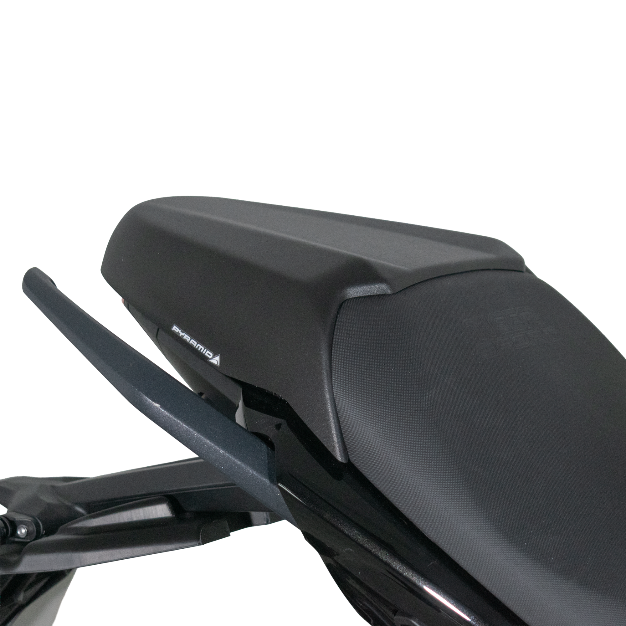 Pyramid Seat Cowl | Matte Black | Triumph Tiger Sport 660 2022>Current - Pyramid Motorcycle Accessories